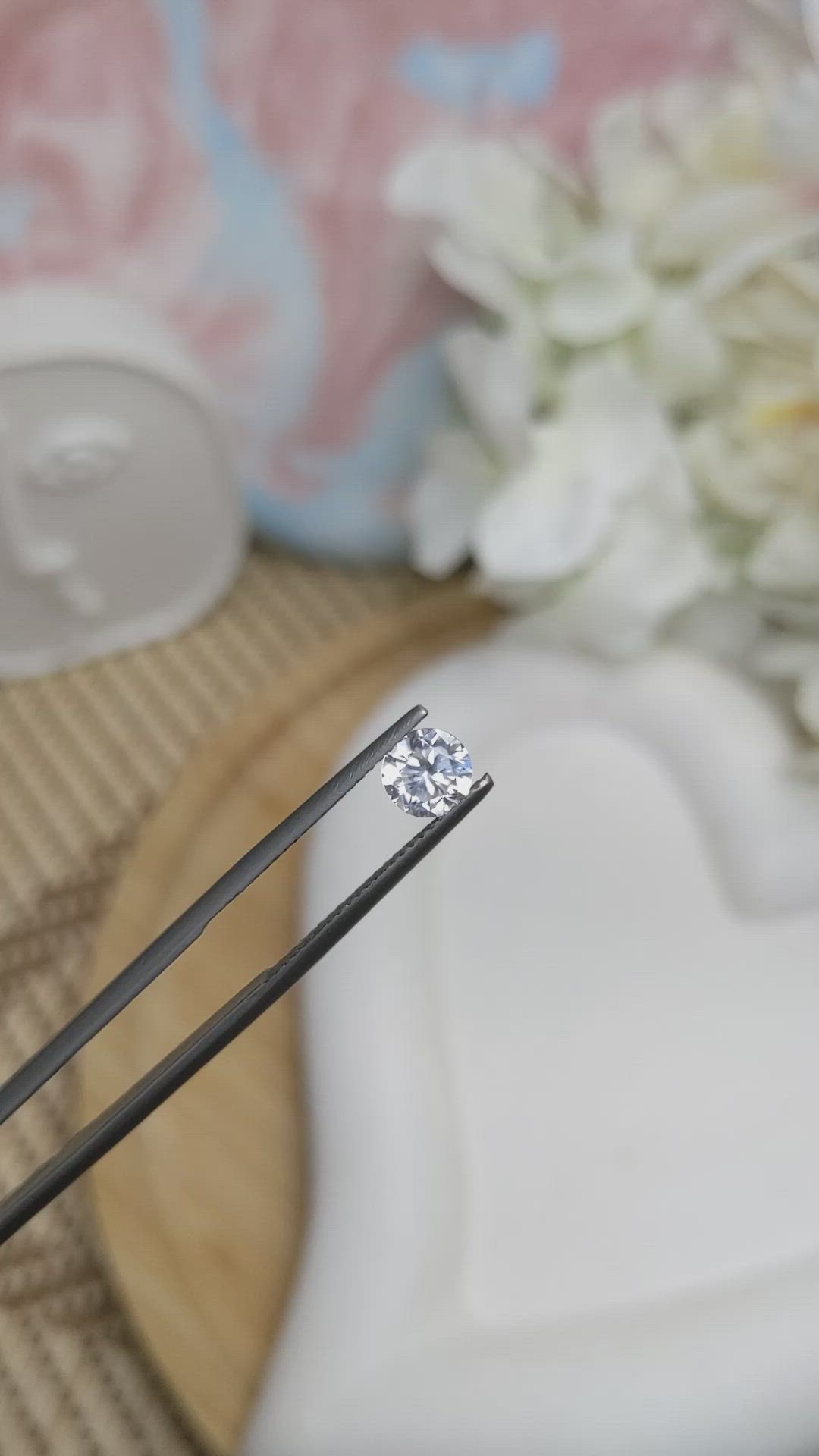 1.09 Ct. Zircon from Ceylon (Sri Lanka) Size Video