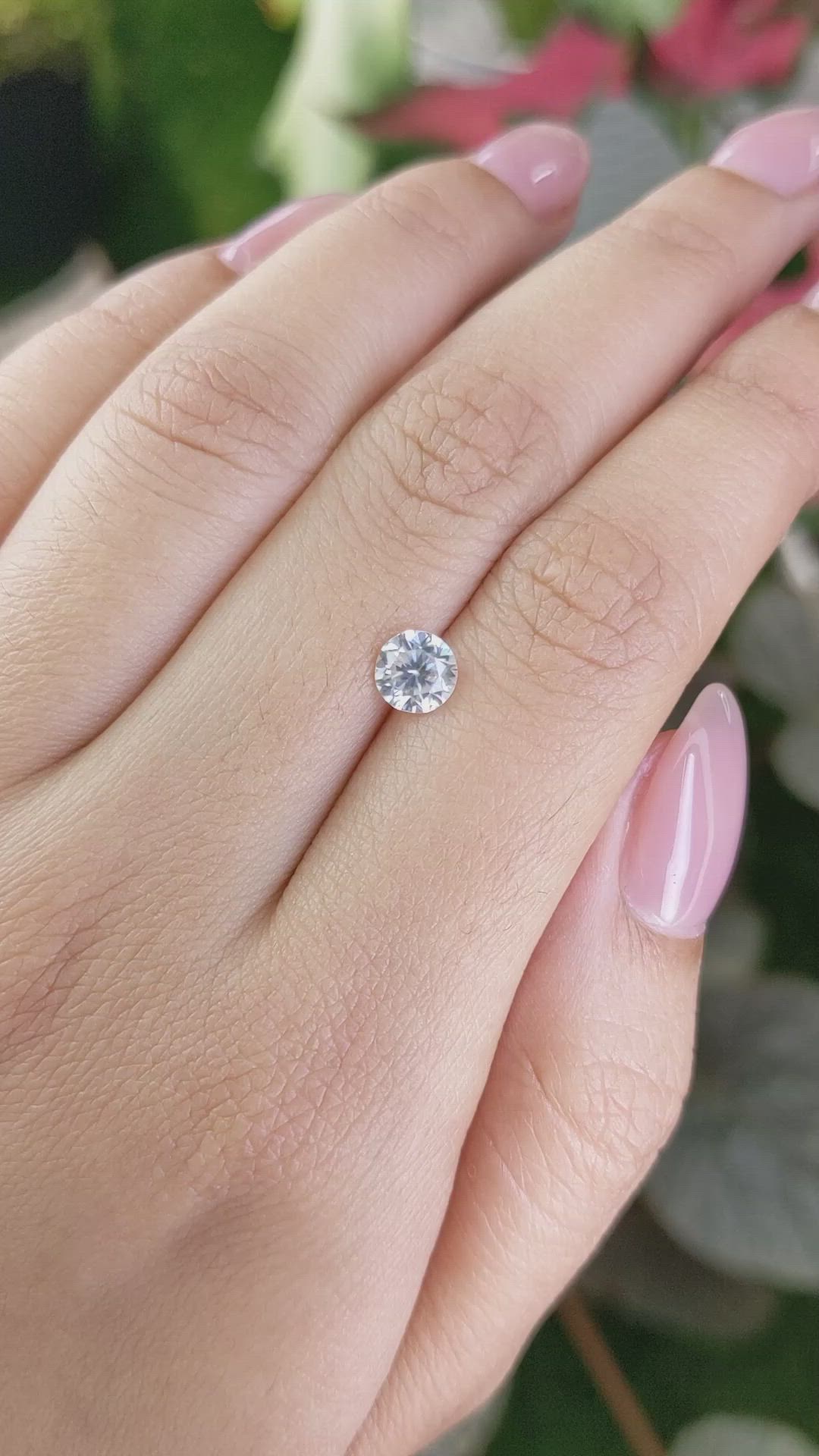 1.09 Ct. Zircon from Ceylon (Sri Lanka) Size Video