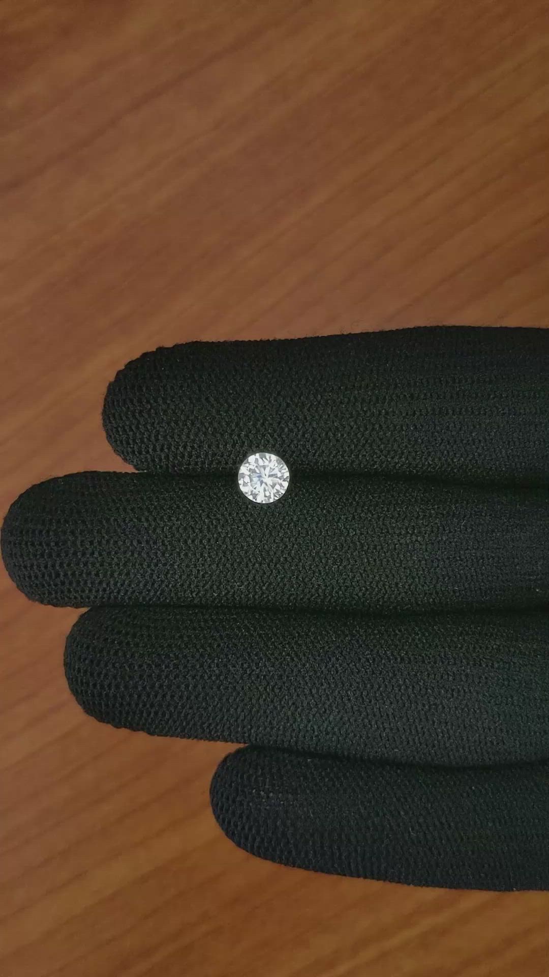 1.09 Ct. Zircon from Ceylon (Sri Lanka) Size Video