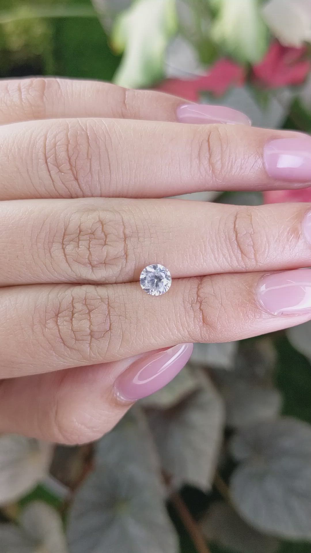 1.09 Ct. Zircon from Ceylon (Sri Lanka) Size Video