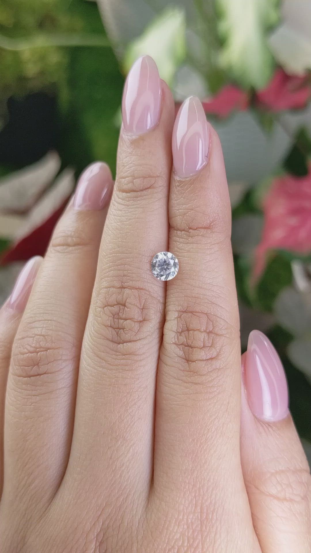 1.09 Ct. Zircon from Ceylon (Sri Lanka) Size Video