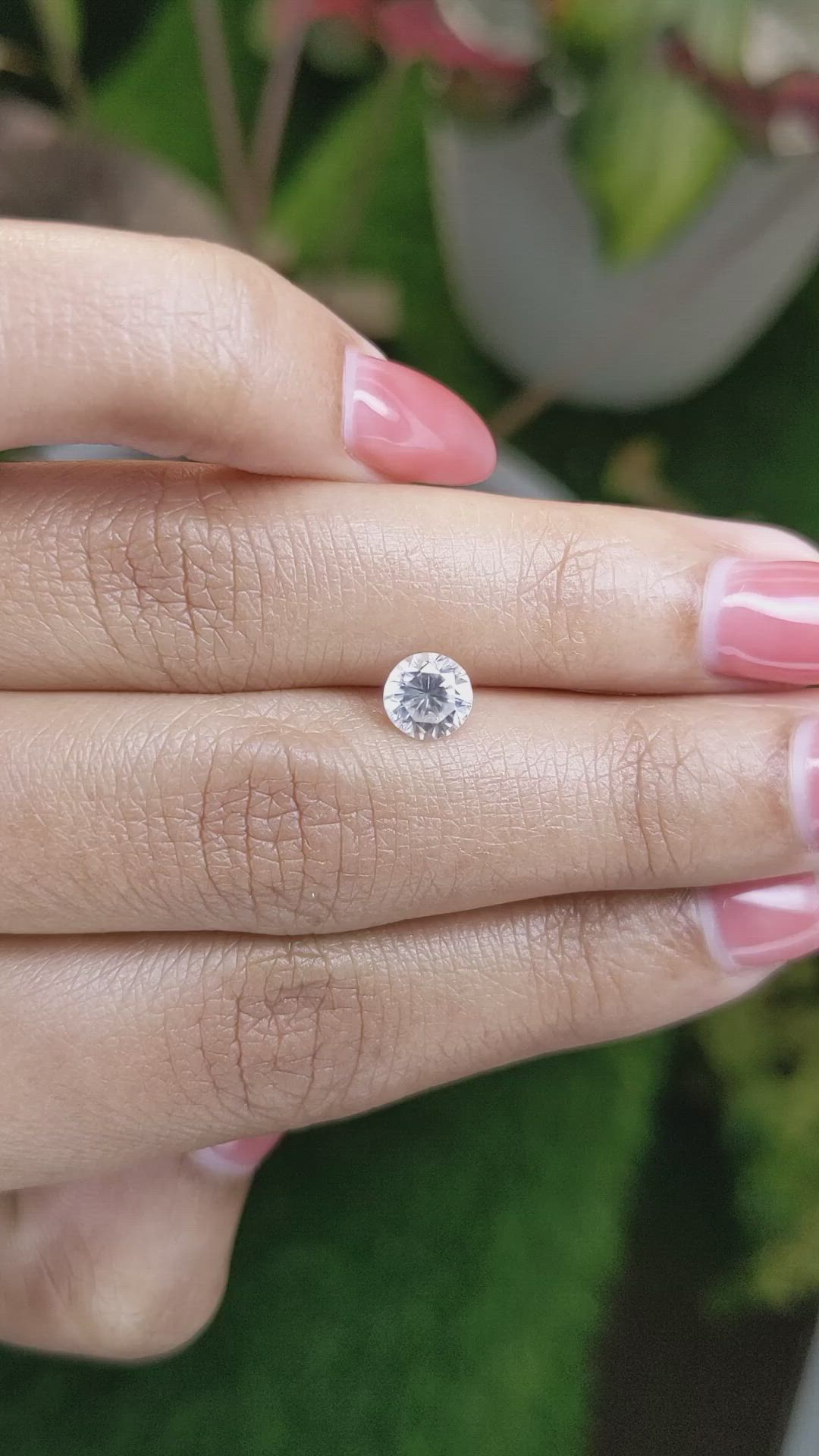 1.22 Ct. Zircon from Ceylon (Sri Lanka) Size Video