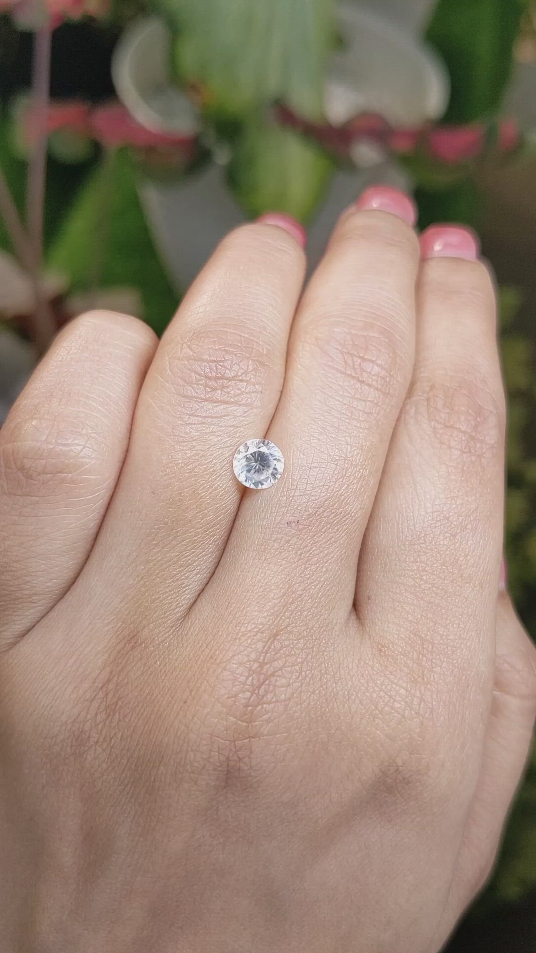 1.22 Ct. Zircon from Ceylon (Sri Lanka) Size Video