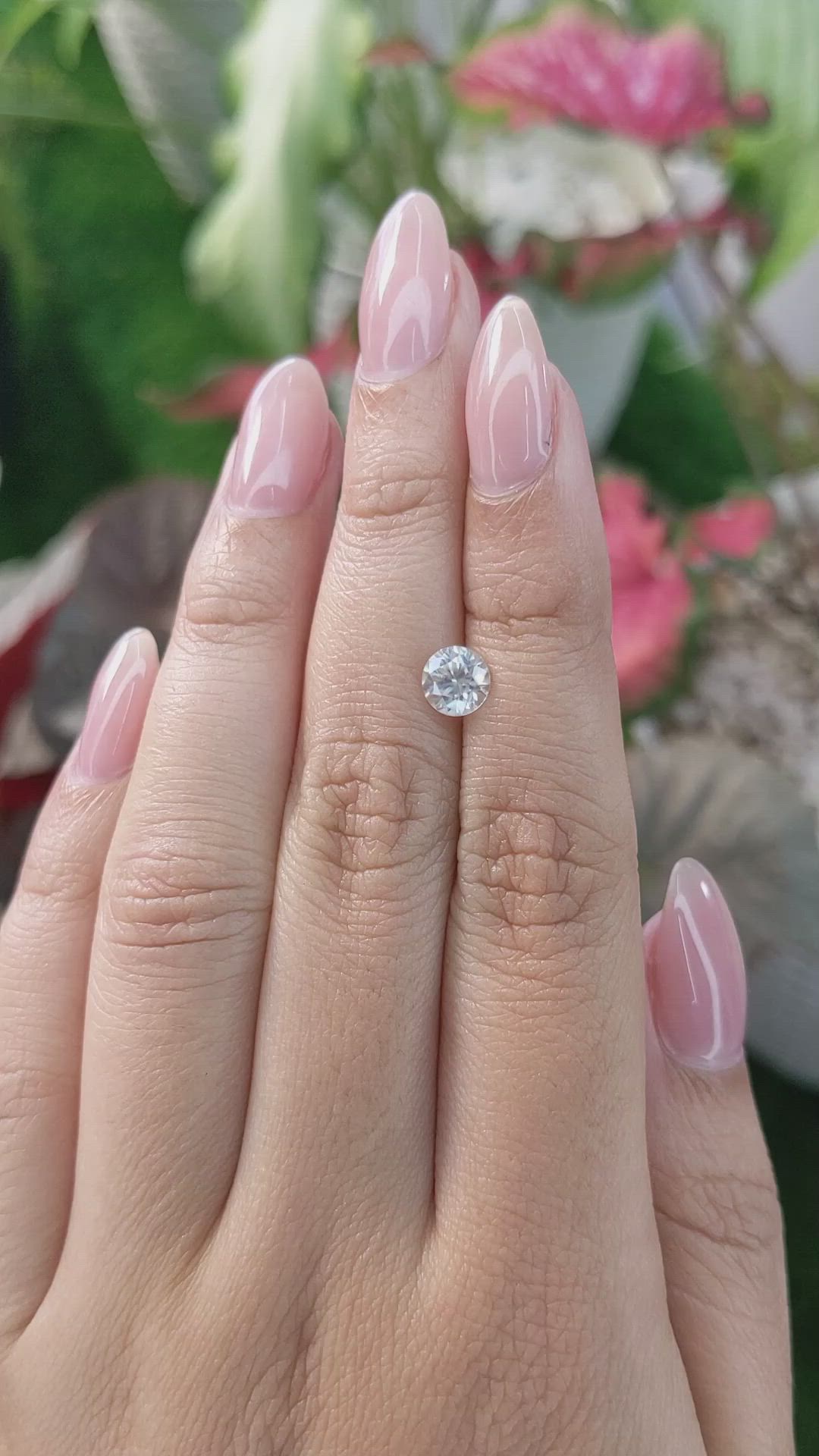 1.28 Ct. Zircon from Ceylon (Sri Lanka) Size Video