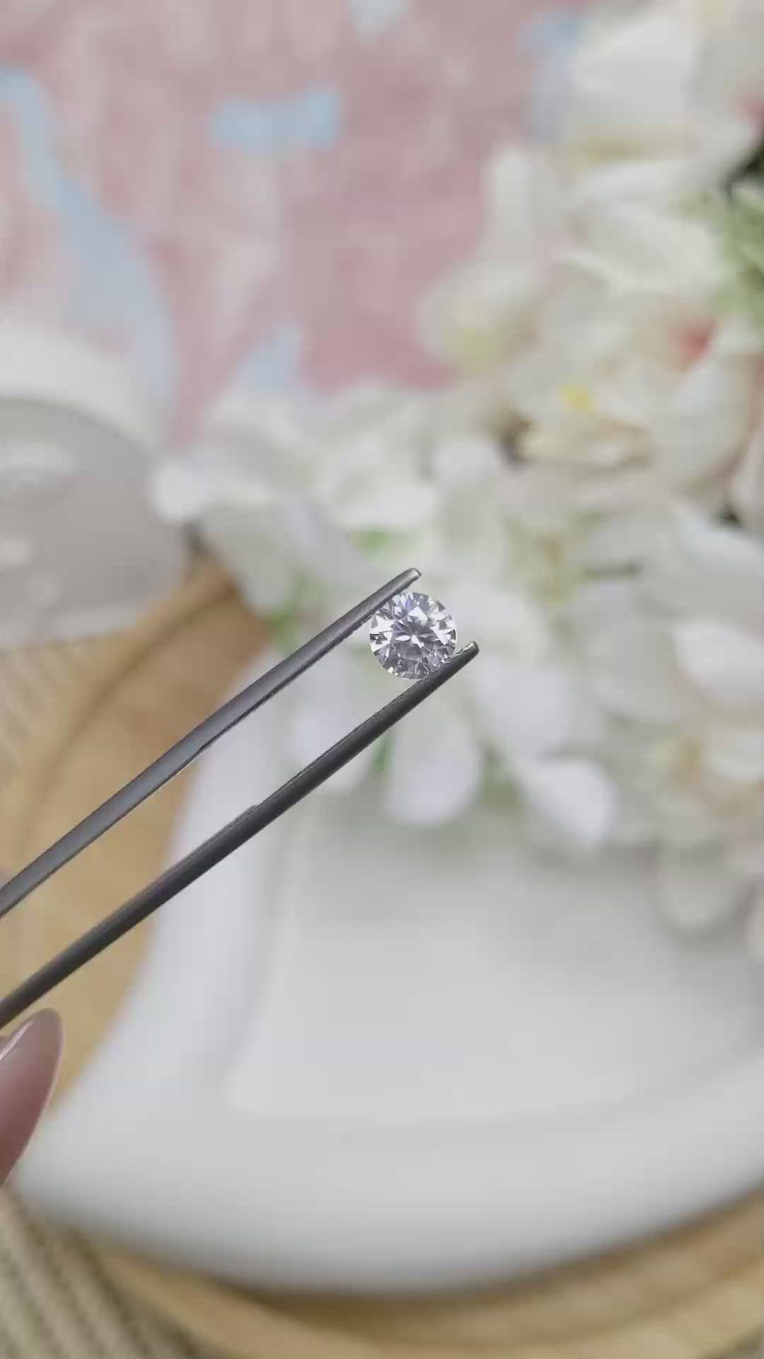 1.28 Ct. Zircon from Ceylon (Sri Lanka) Size Video