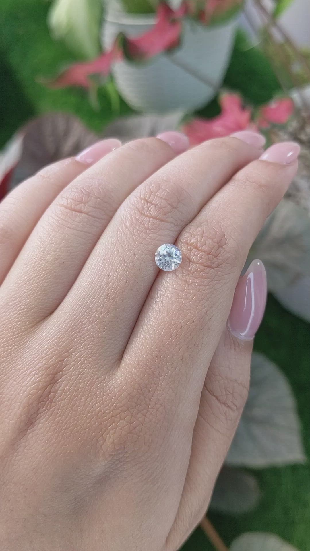 1.28 Ct. Zircon from Ceylon (Sri Lanka) Size Video