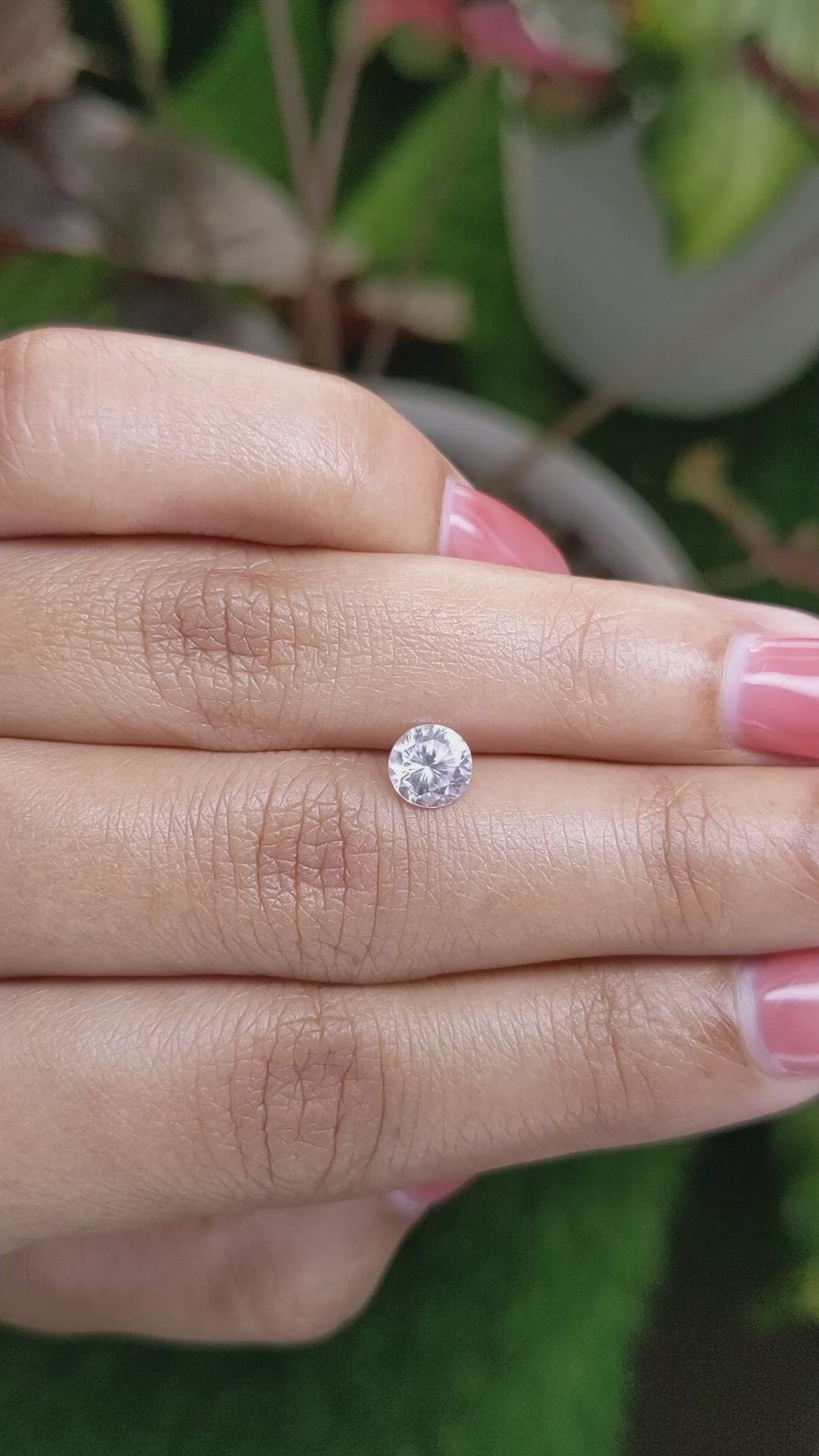 1.20 Ct. Zircon from Ceylon (Sri Lanka) Size Video