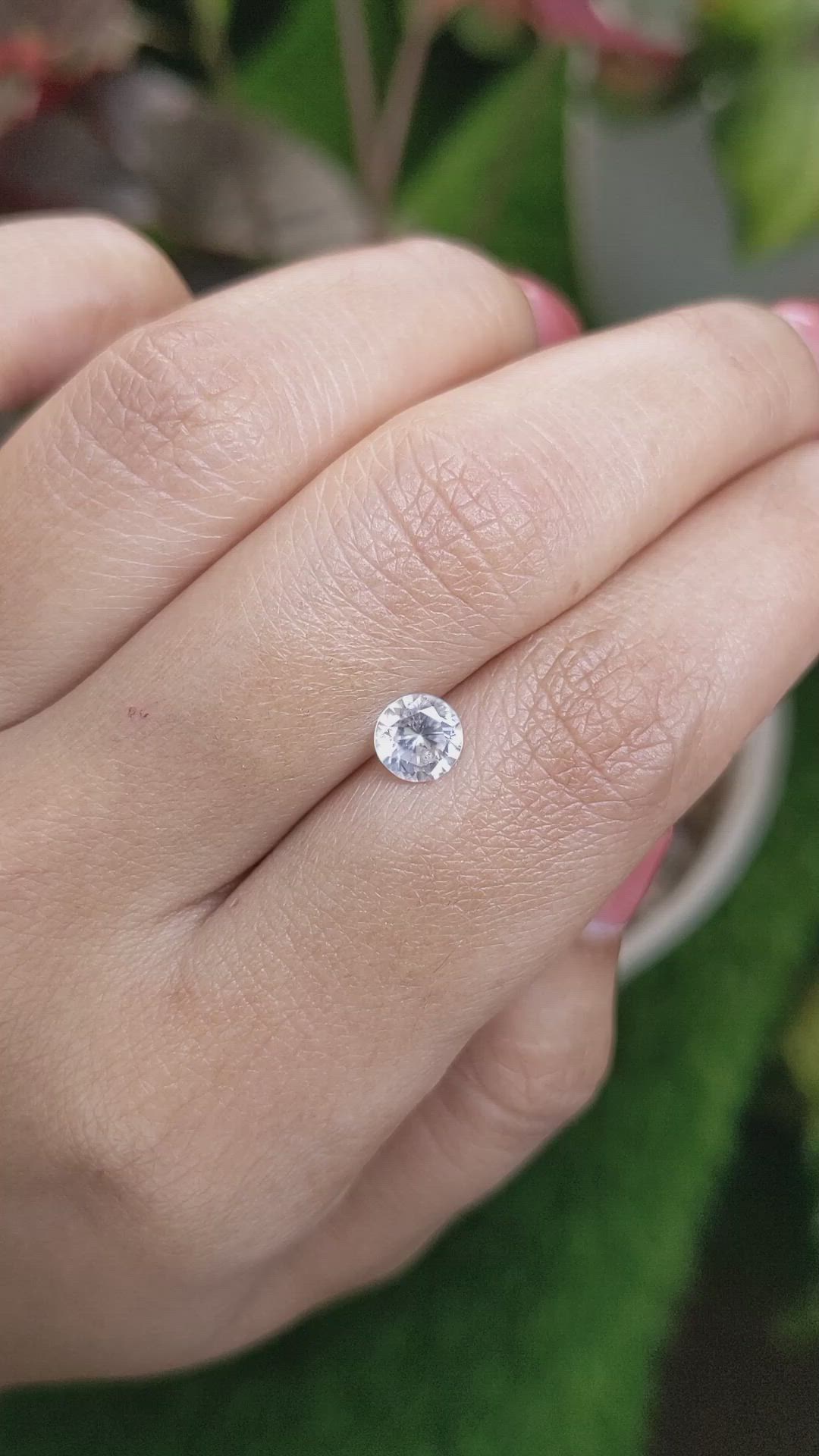 1.20 Ct. Zircon from Ceylon (Sri Lanka) Size Video