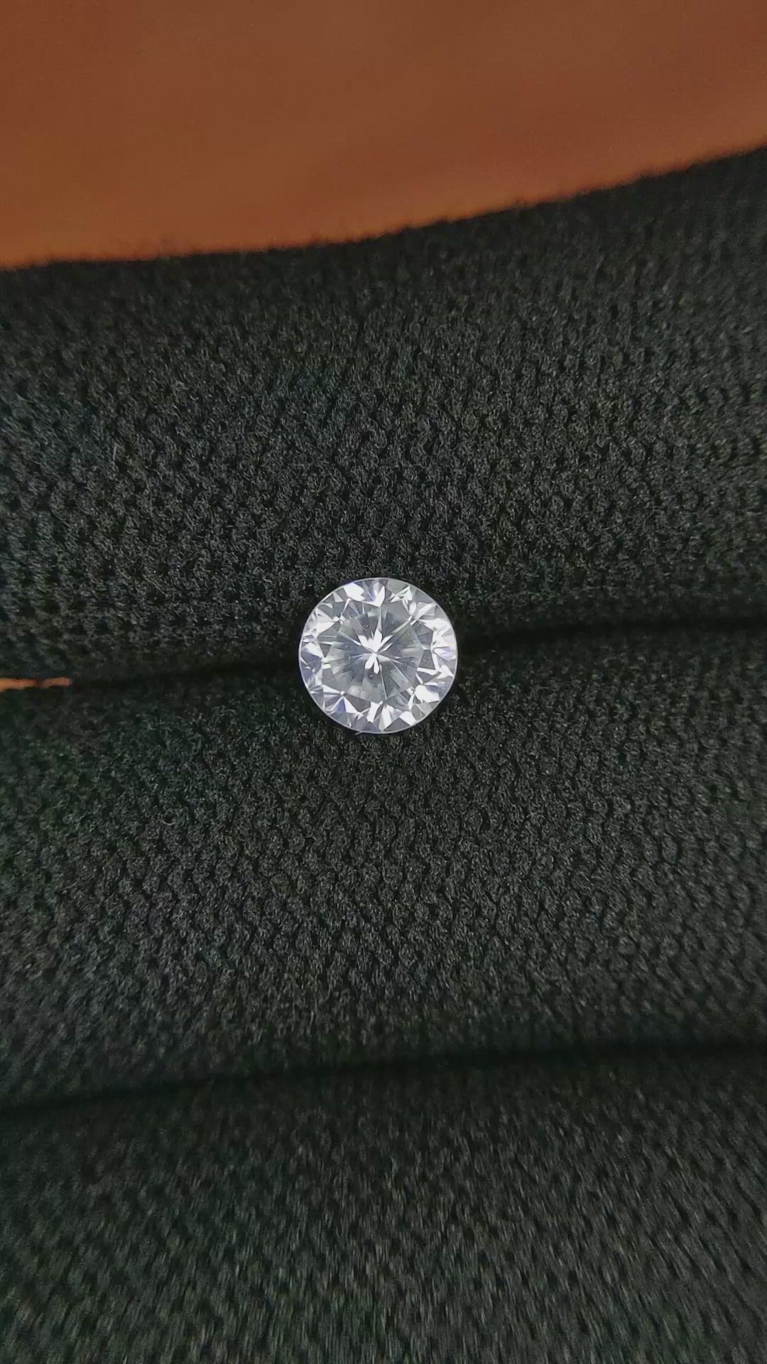 1.20 Ct. Zircon from Ceylon (Sri Lanka) Size Video