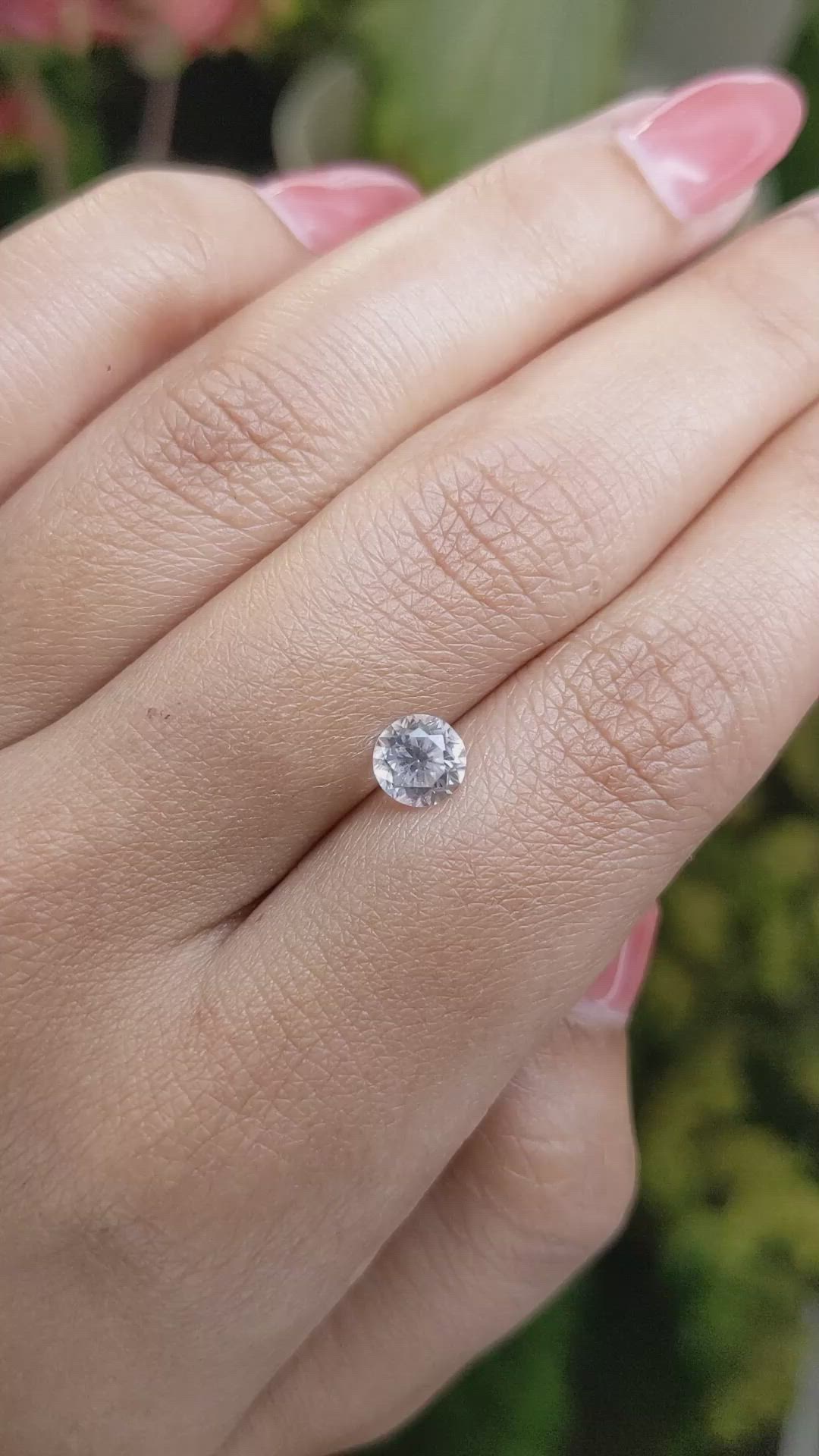 1.26 Ct. Zircon from Ceylon (Sri Lanka) Size Video