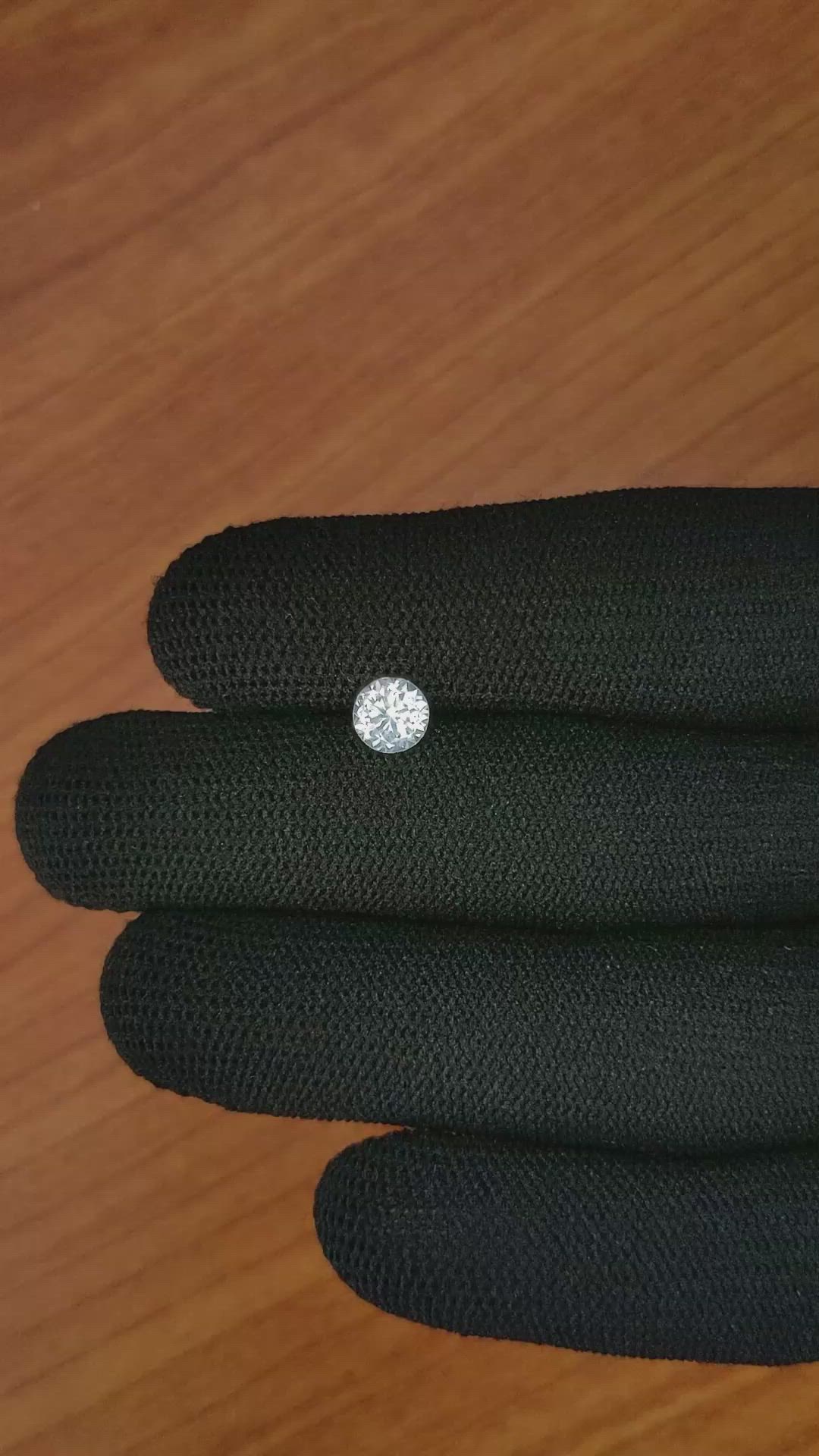 1.26 Ct. Zircon from Ceylon (Sri Lanka) Size Video