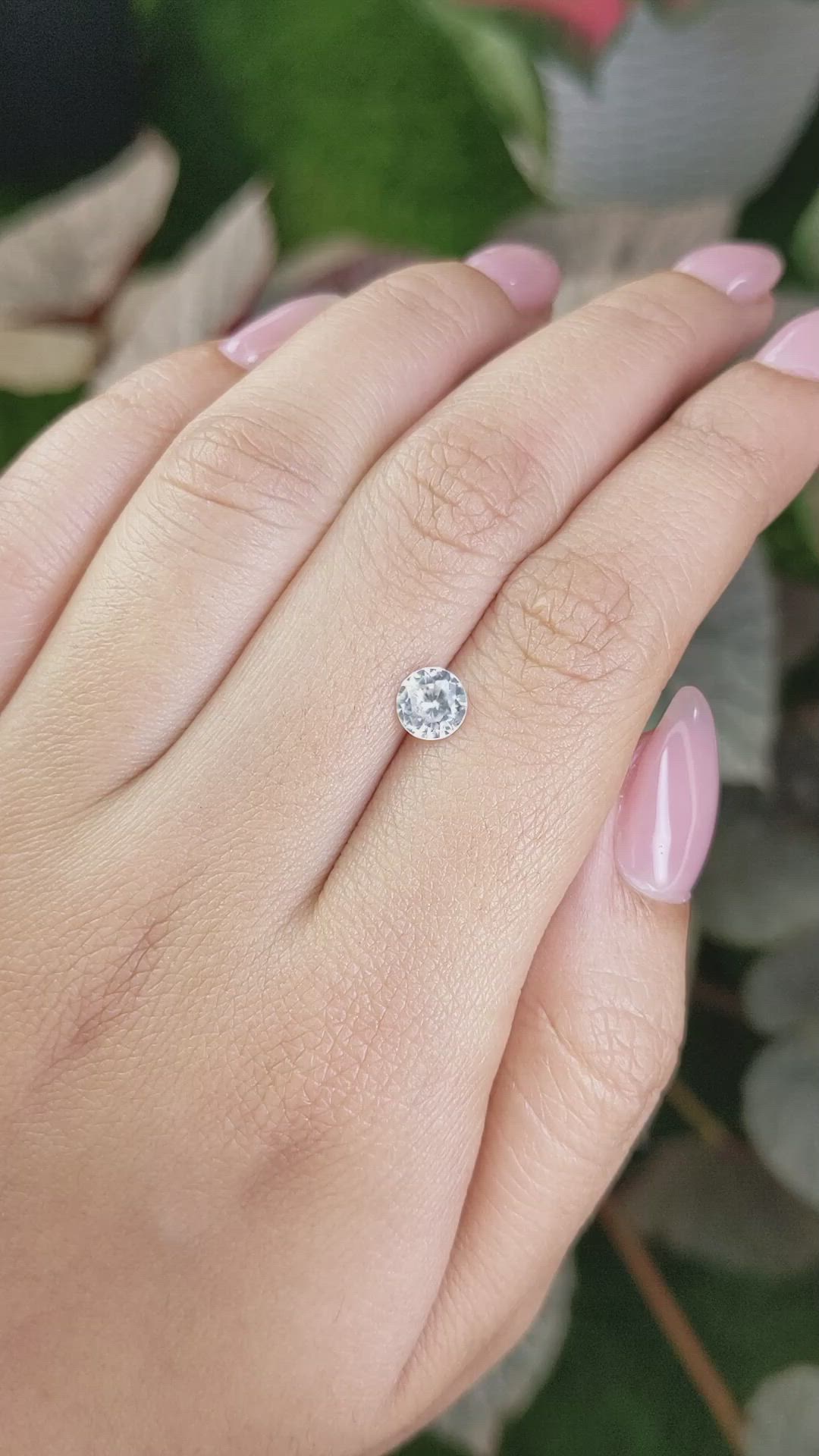 1.10 Ct. Zircon from Ceylon (Sri Lanka) Size Video