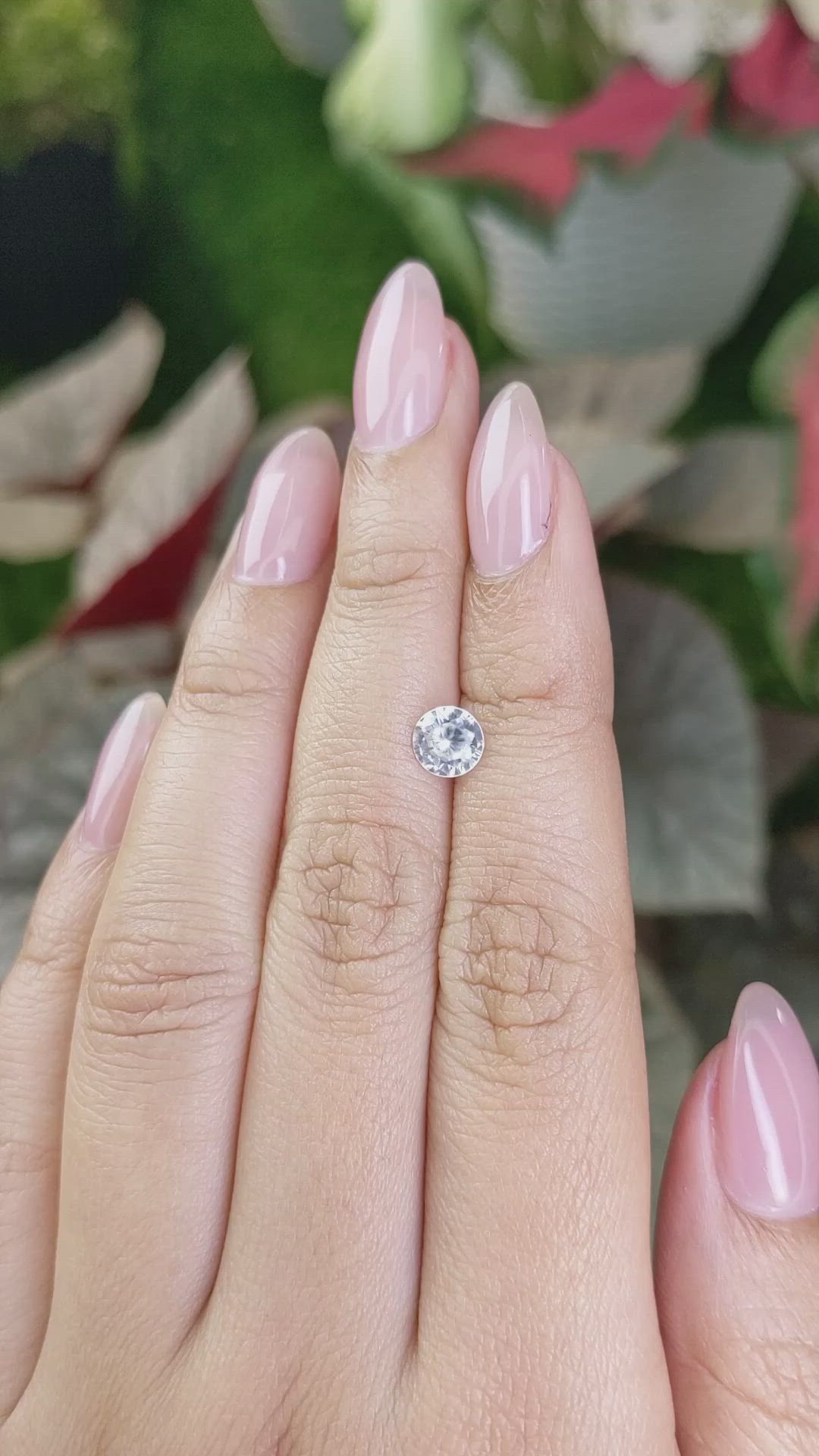 1.10 Ct. Zircon from Ceylon (Sri Lanka) Size Video