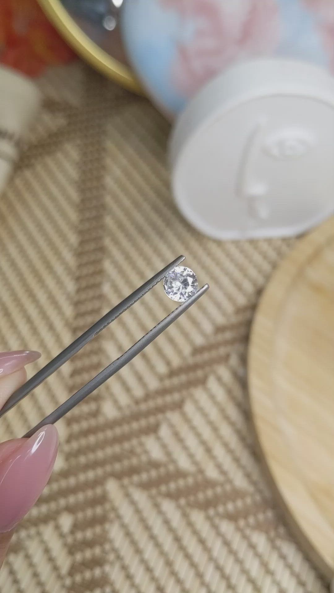 1.10 Ct. Zircon from Ceylon (Sri Lanka) Size Video
