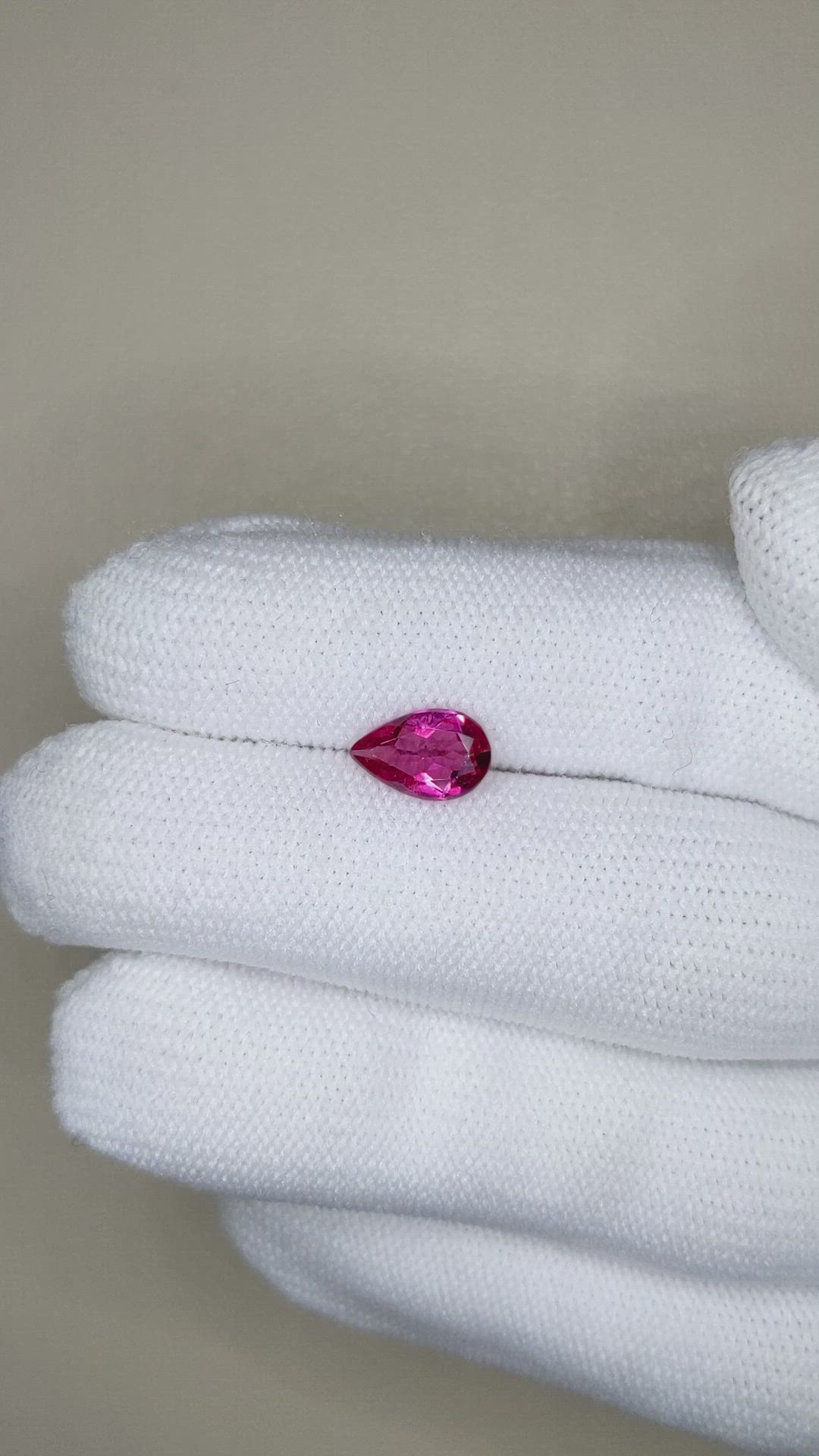 1.03 Ct. Pink Tourmaline from Mozambique Size Video
