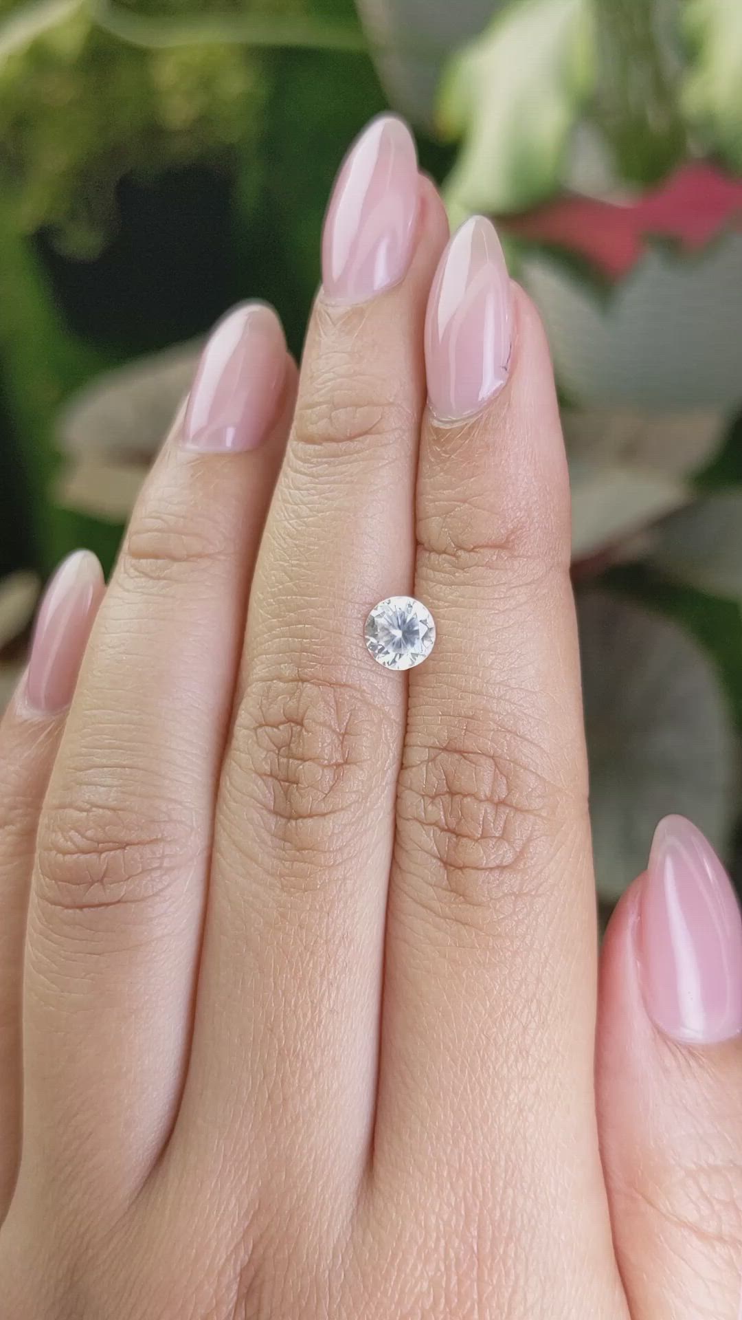 1.24 Ct. Zircon from Ceylon (Sri Lanka) Size Video