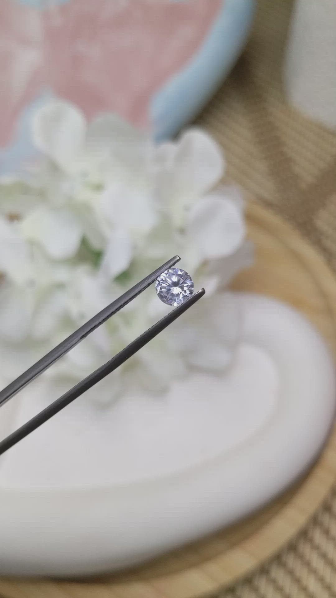 1.24 Ct. Zircon from Ceylon (Sri Lanka) Size Video