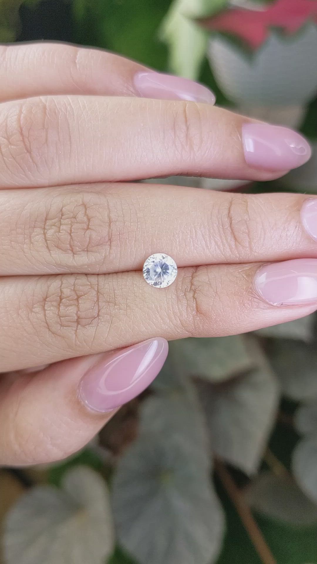 1.24 Ct. Zircon from Ceylon (Sri Lanka) Size Video