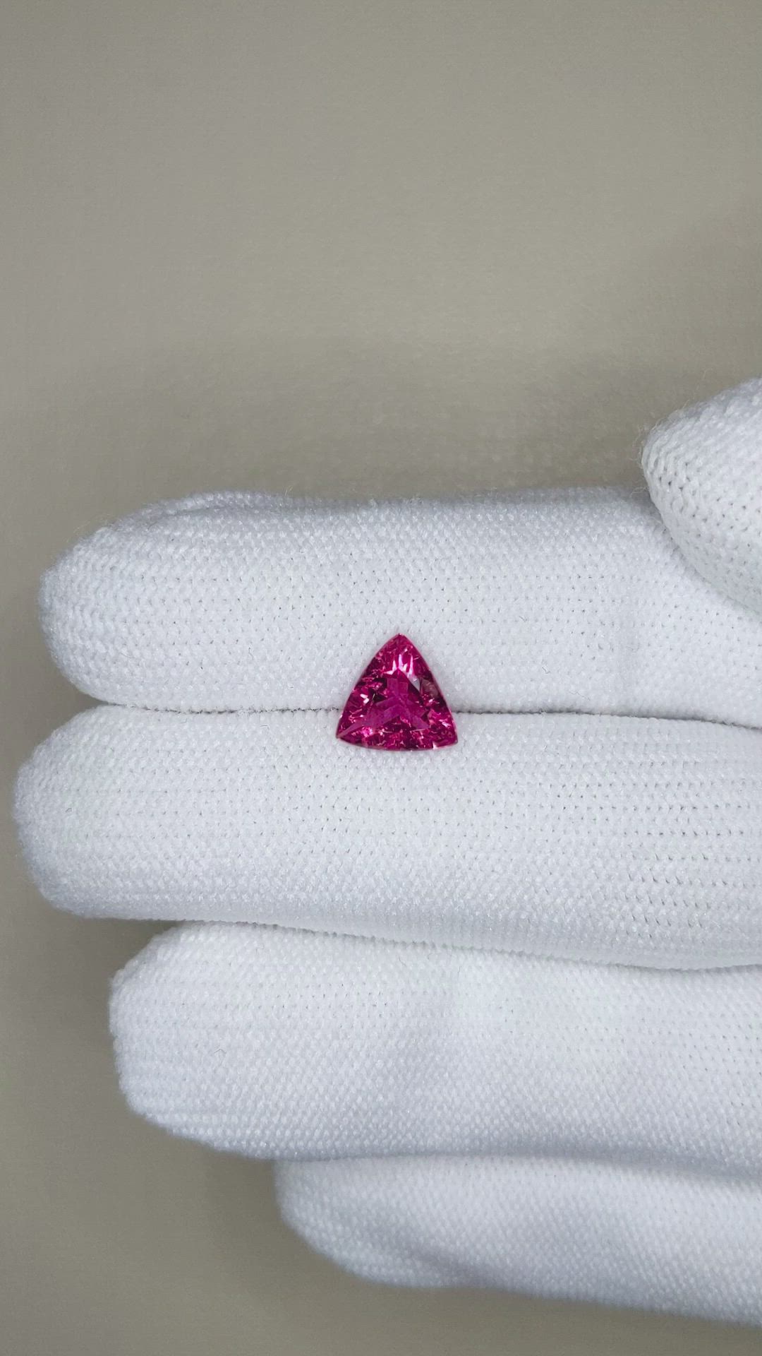 1.27 Ct. Pink Tourmaline from Mozambique Size Video