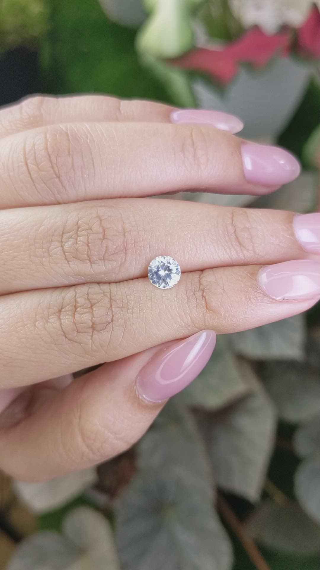 1.16 Ct. Zircon from Ceylon (Sri Lanka) Size Video