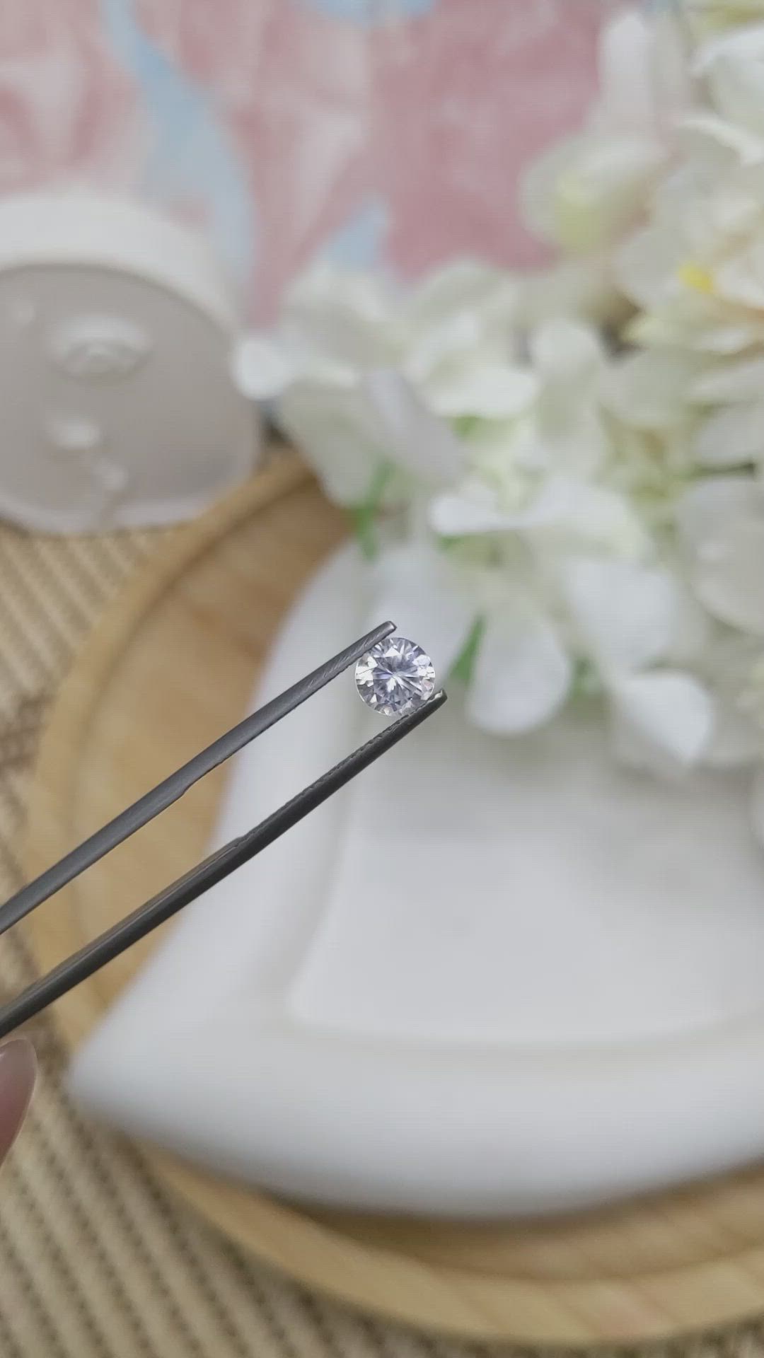 1.15 Ct. Zircon from Ceylon (Sri Lanka) Size Video