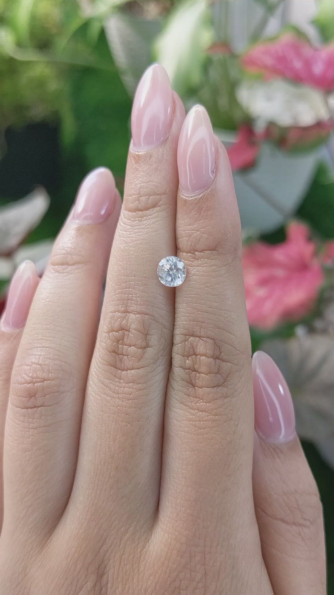 1.15 Ct. Zircon from Ceylon (Sri Lanka) Size Video