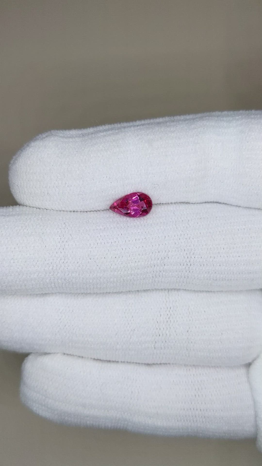 1.08 Ct. Pink Tourmaline from Mozambique Size Video