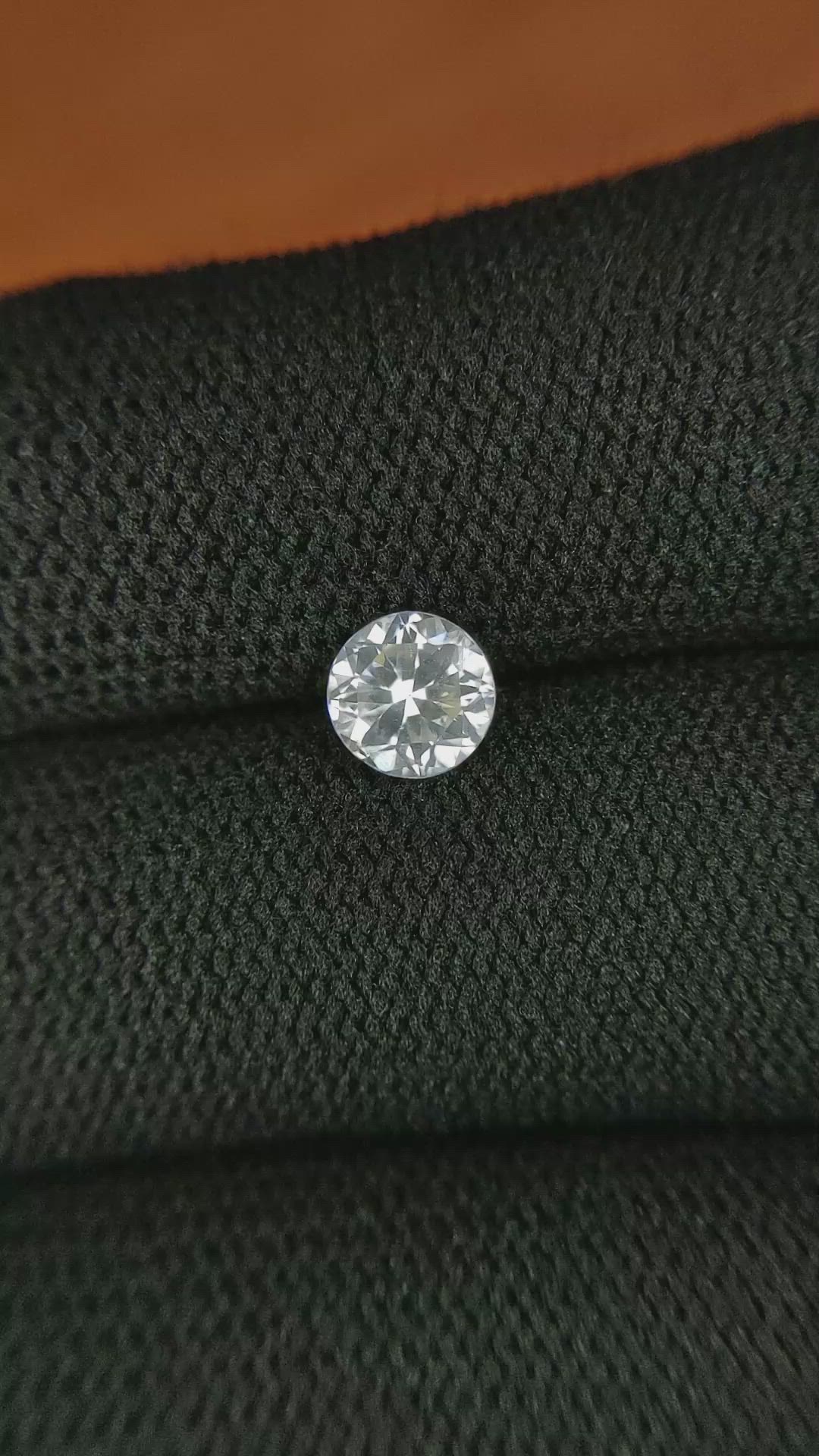 1.07 Ct. Zircon from Ceylon (Sri Lanka) Size Video