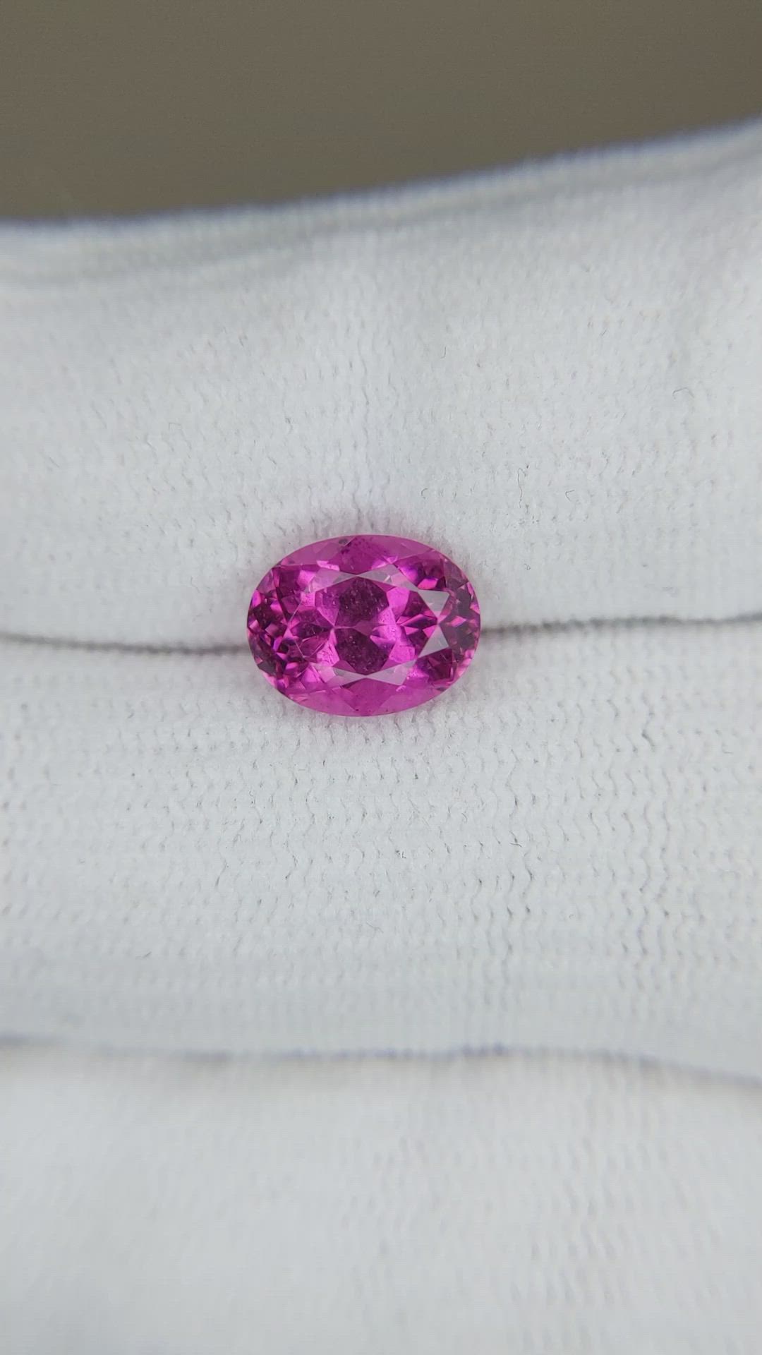 2.34 Ct. Pink Tourmaline from Mozambique Size Video