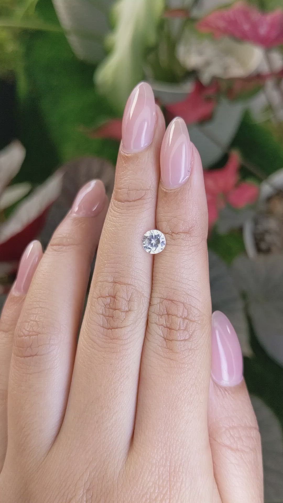 1.02 Ct. Zircon from Ceylon (Sri Lanka) Size Video