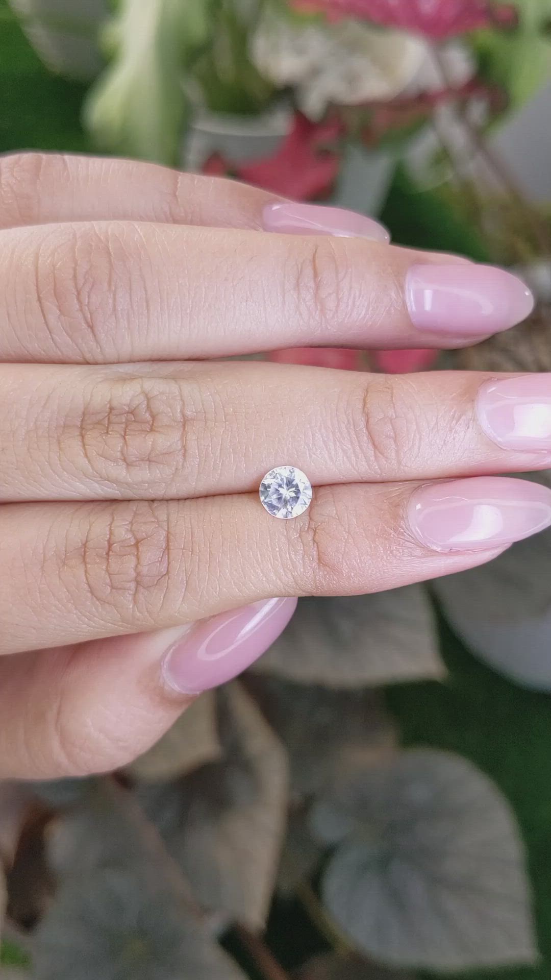 1.02 Ct. Zircon from Ceylon (Sri Lanka) Size Video