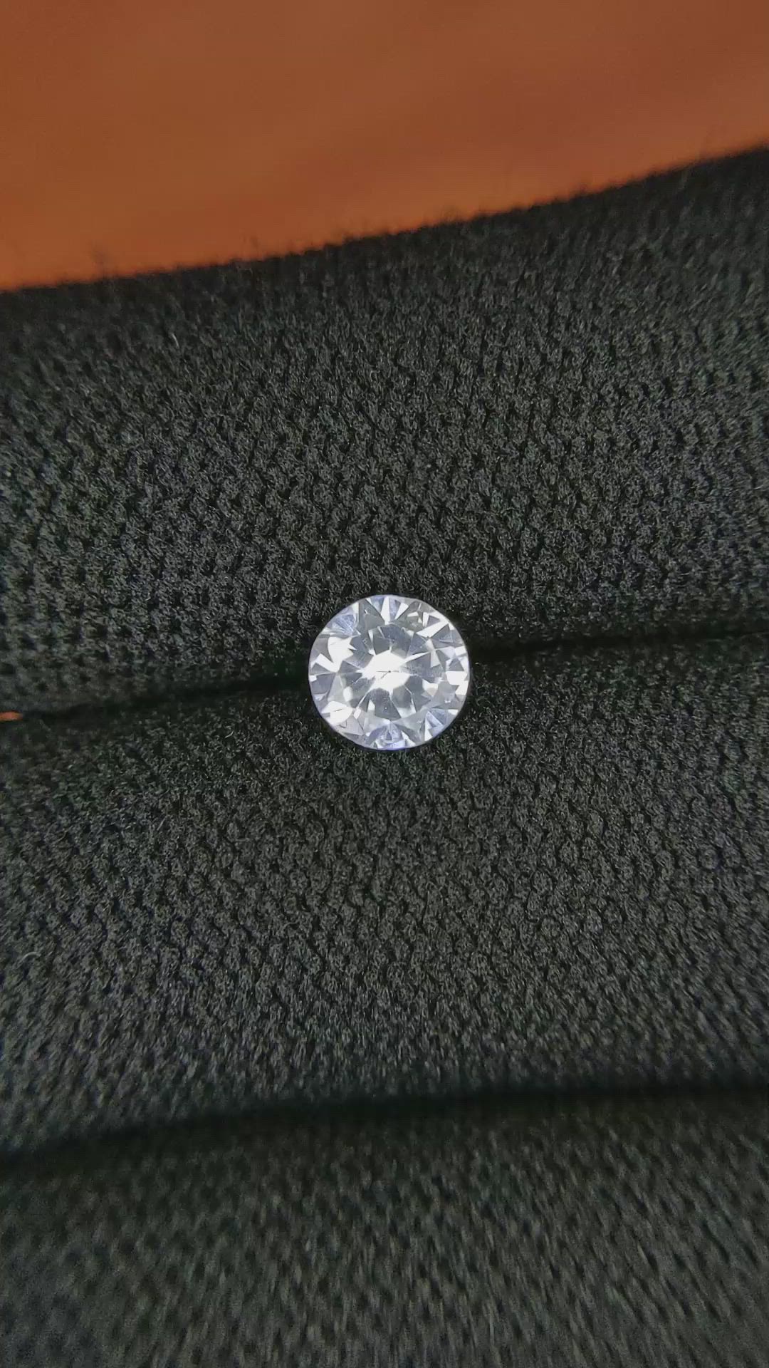 0.95 Ct. Zircon from Ceylon (Sri Lanka) Size Video
