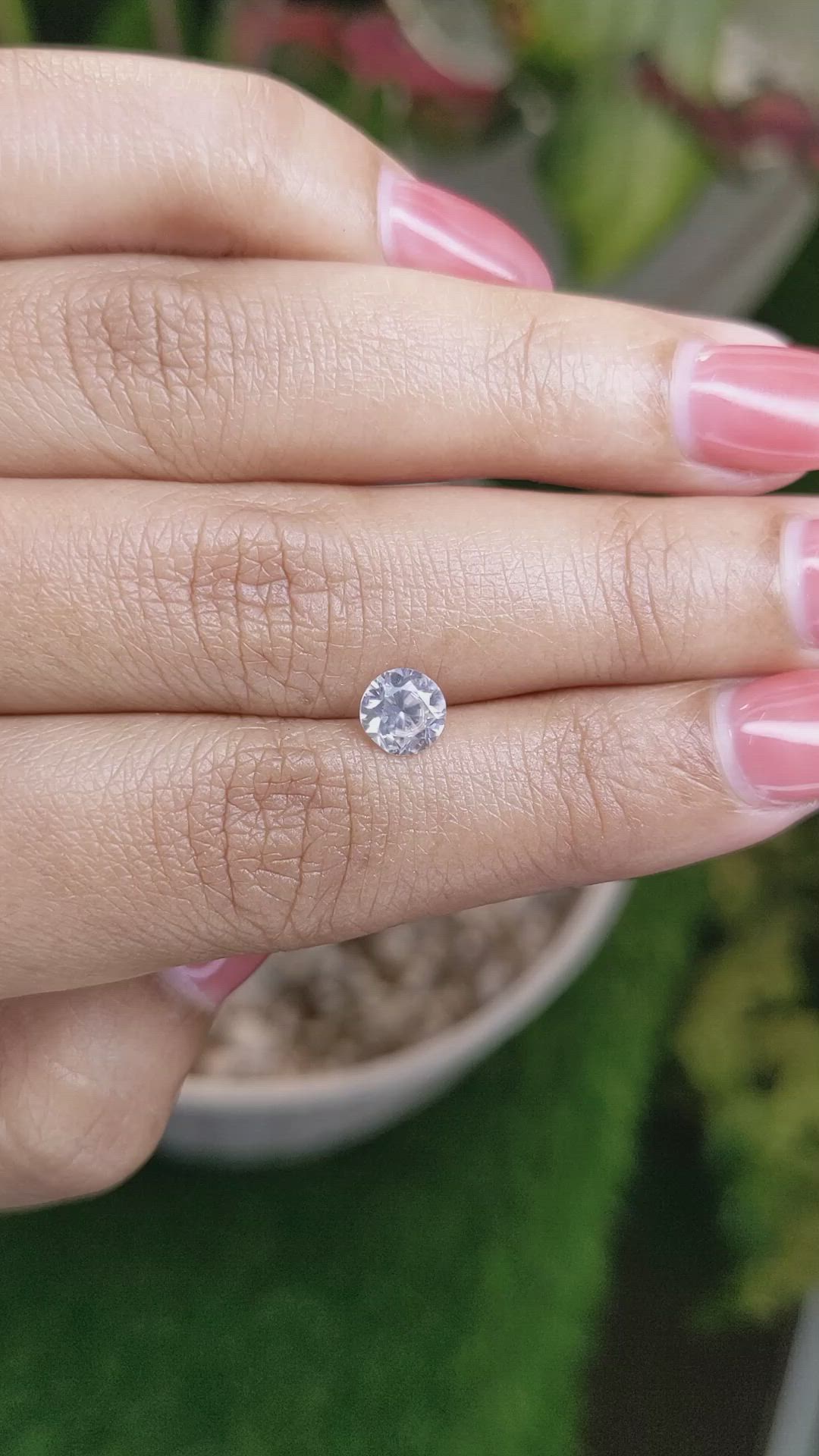 1.14 Ct. Zircon from Ceylon (Sri Lanka) Size Video