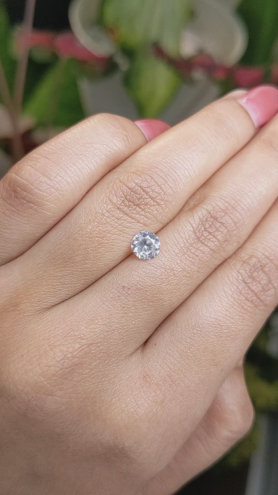 1.14 Ct. Zircon from Ceylon (Sri Lanka) Size Video