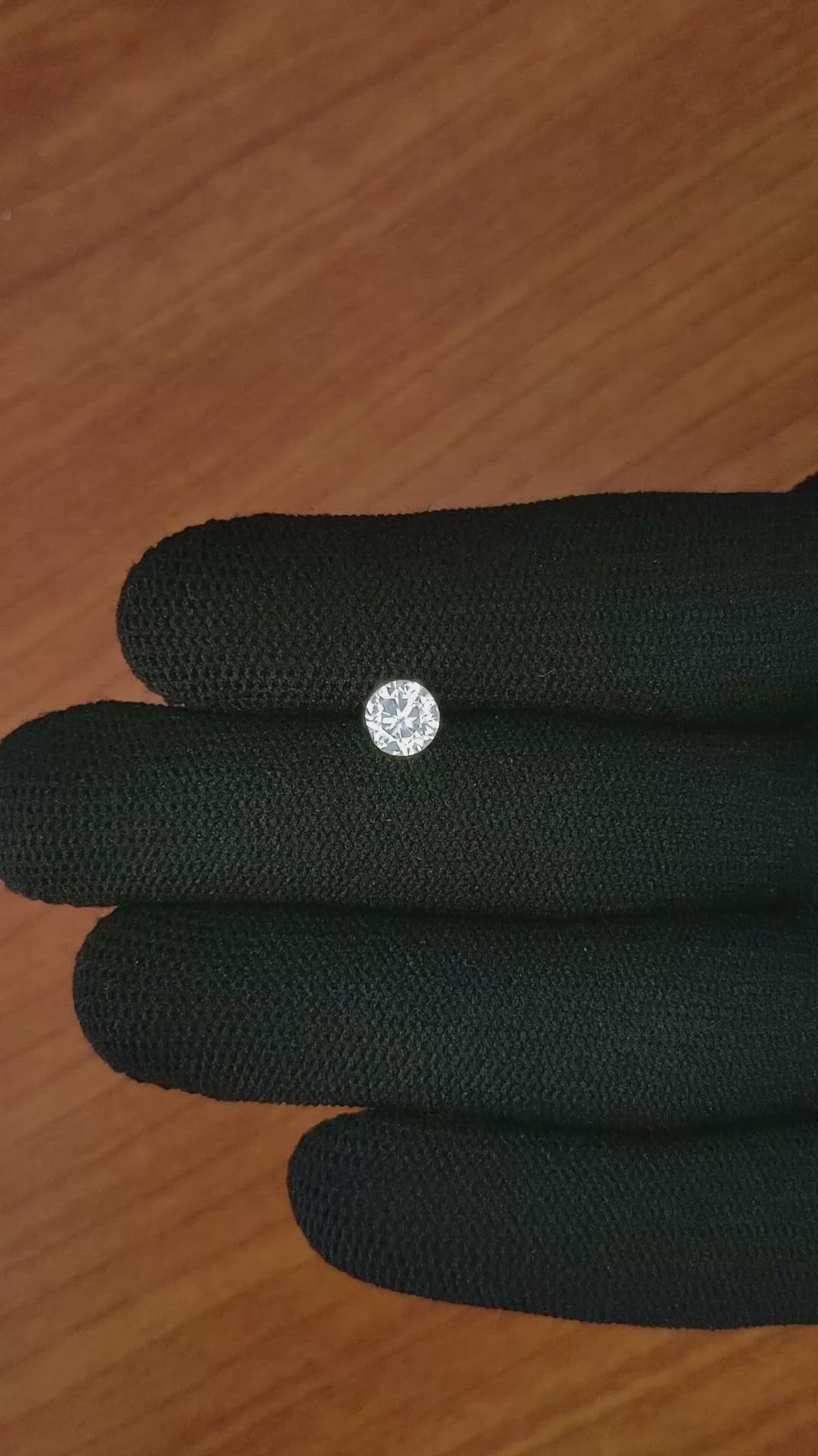 1.14 Ct. Zircon from Ceylon (Sri Lanka) Size Video