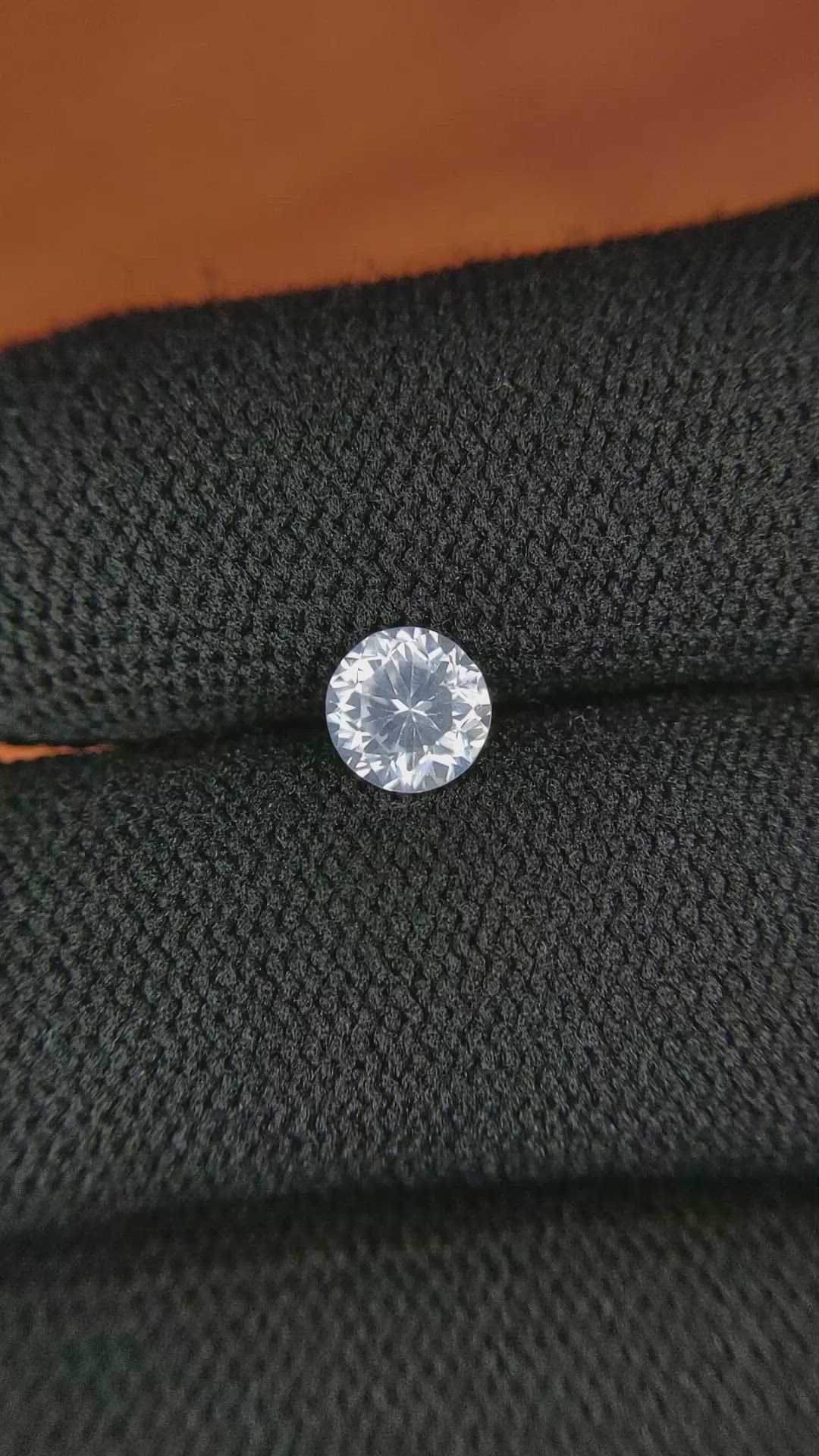 1.21 Ct. Zircon from Ceylon (Sri Lanka) Size Video