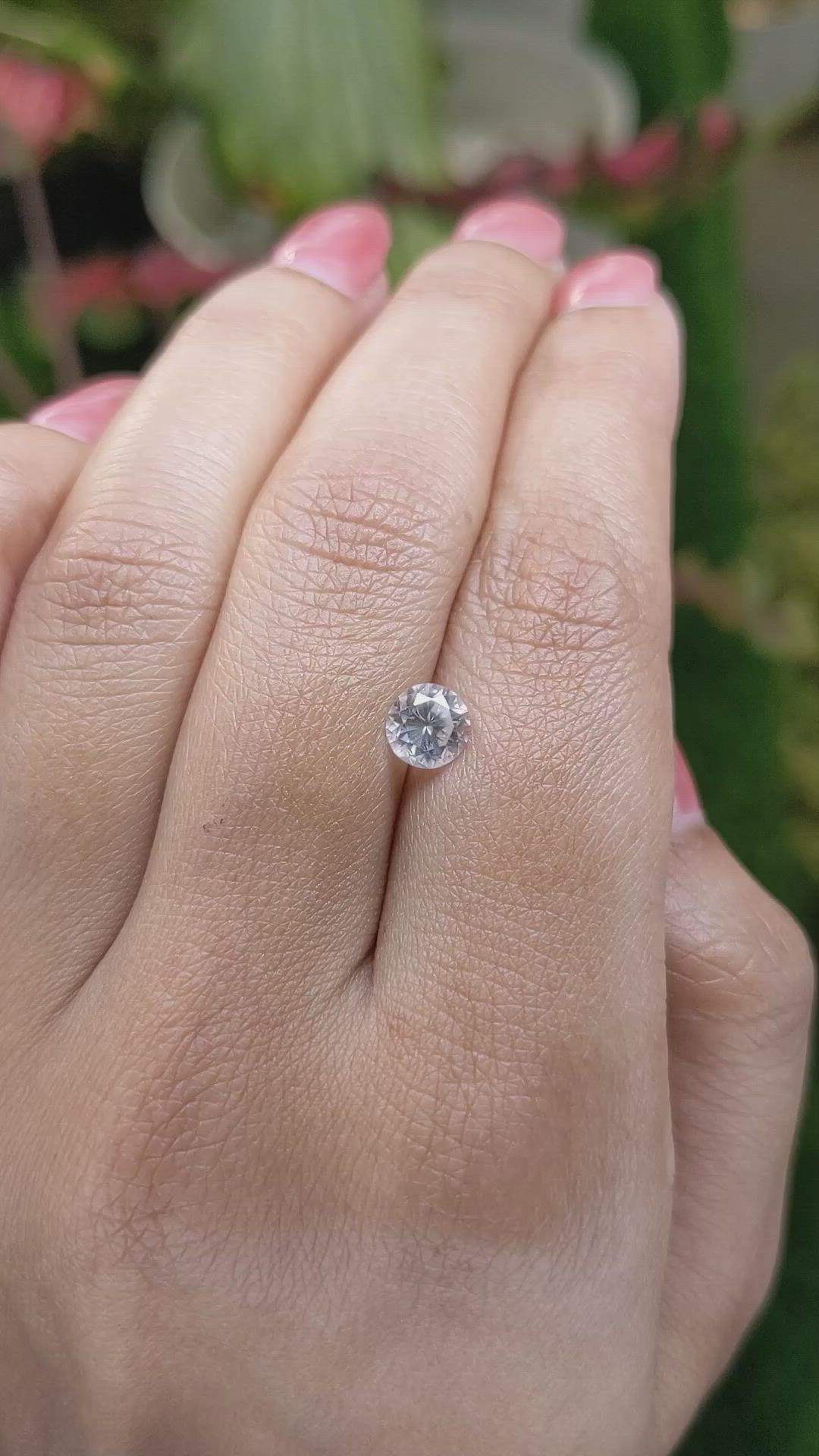 1.21 Ct. Zircon from Ceylon (Sri Lanka) Size Video