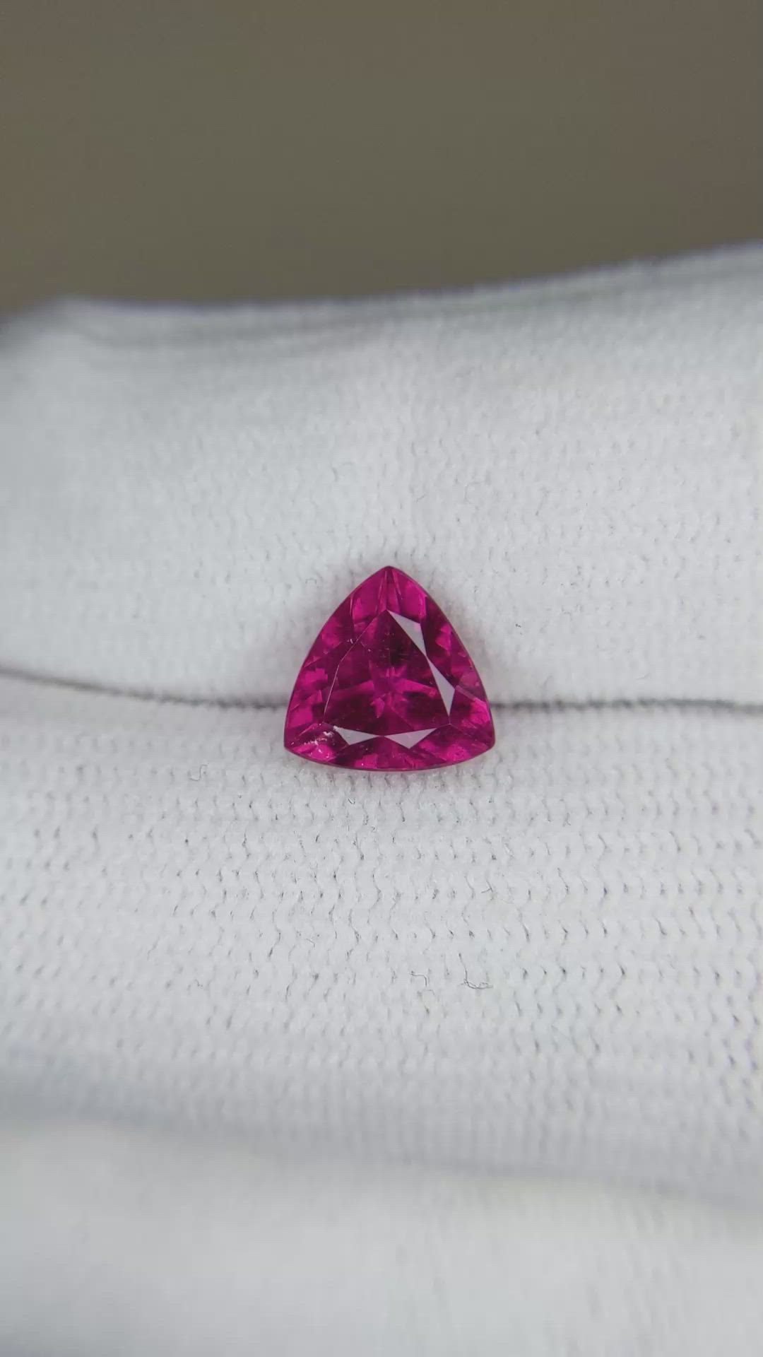 1.82 Ct. Pink Tourmaline from Mozambique Size Video