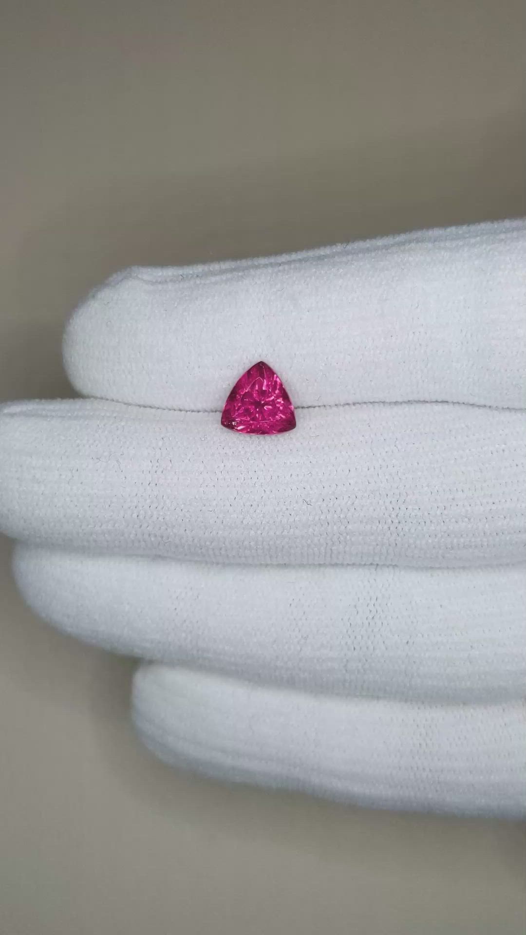 1.82 Ct. Pink Tourmaline from Mozambique Size Video