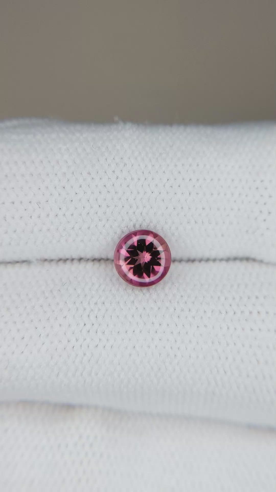 0.84 Ct. Pink Cabochon Tourmaline from Mozambique Size Video