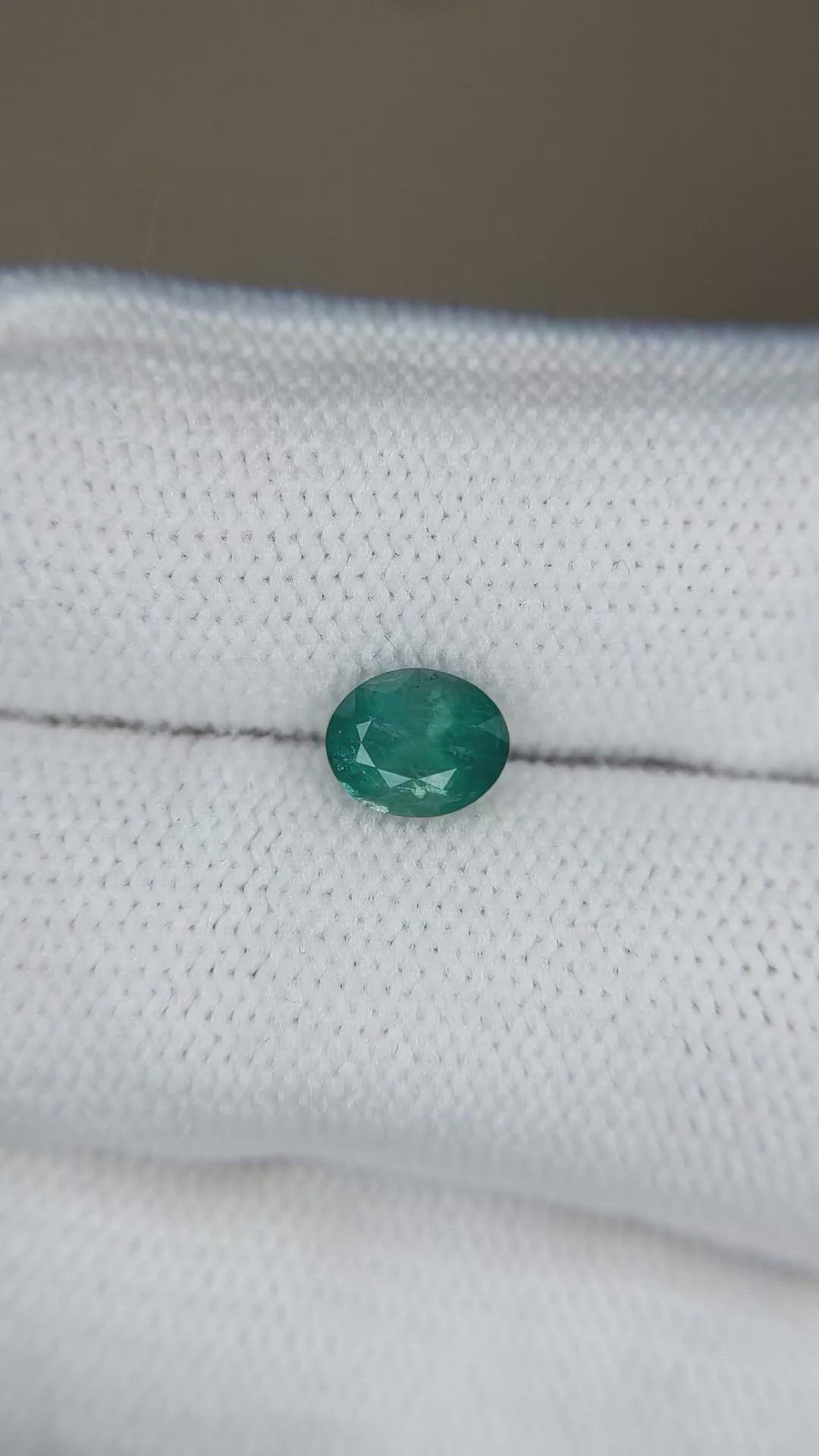 0.81 Ct. Green Grandidierite from Madagascar Size Video