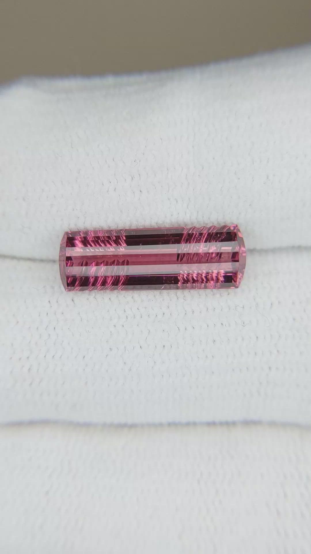 4.12 Ct. Purplish Pink Tourmaline from Mozambique Size Video