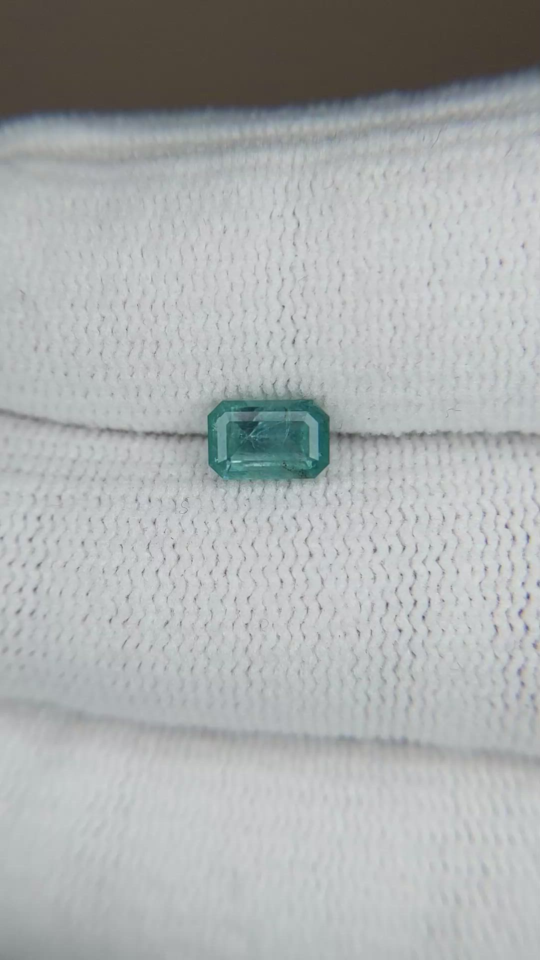 0.85 Ct. Green Grandidierite from Madagascar Size Video