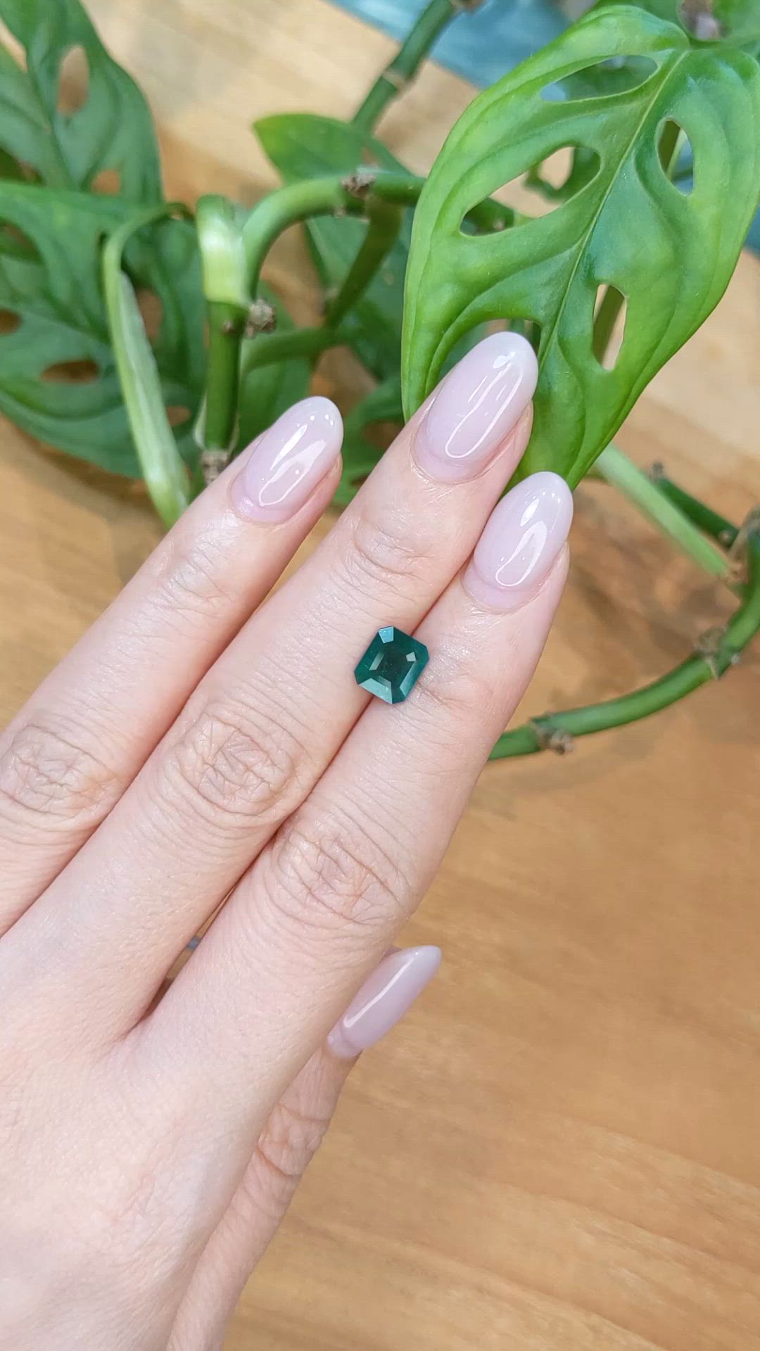 1.20 Ct. Green Grandidierite from Madagascar Size Video