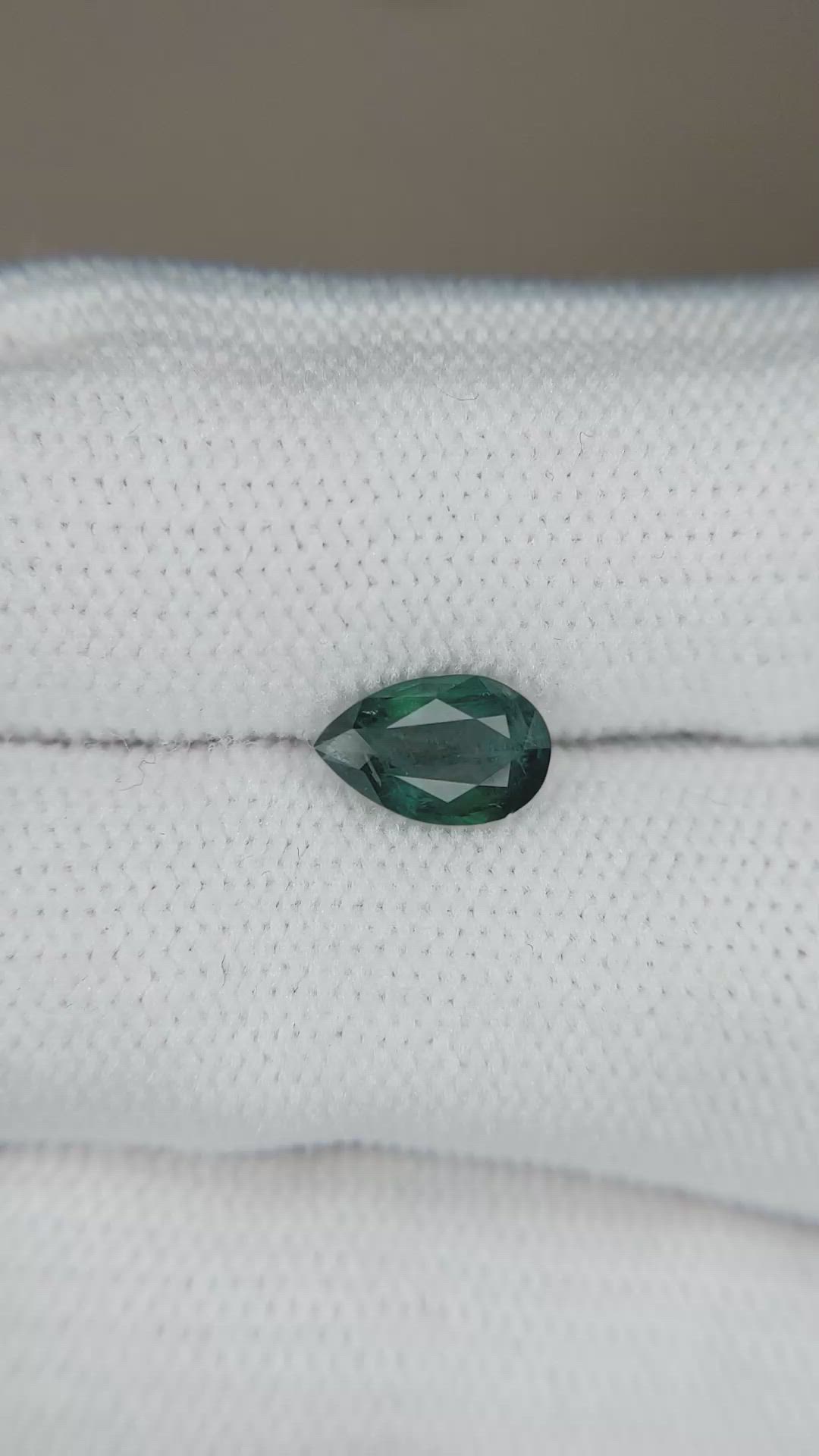 0.85 Ct. Green Grandidierite from Madagascar Size Video