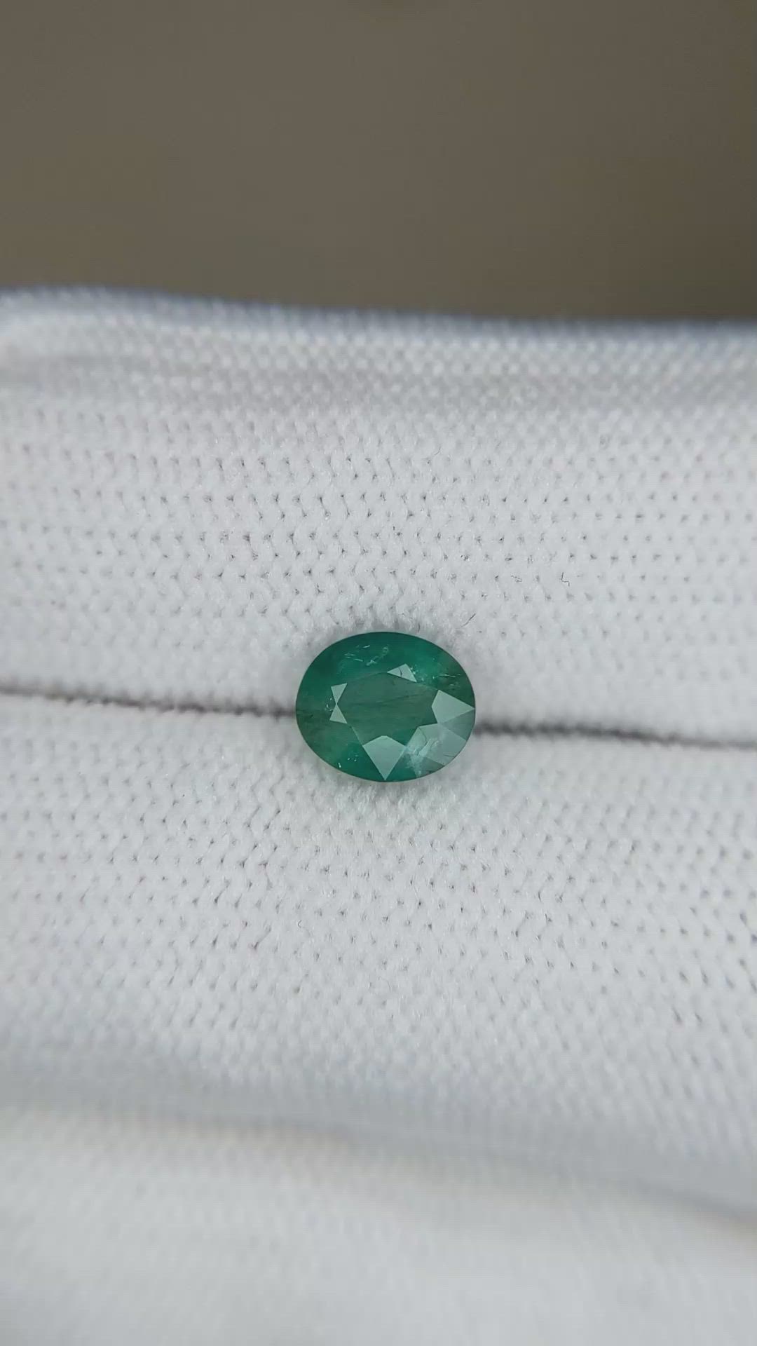 0.94 Ct. Green Grandidierite from Madagascar Size Video