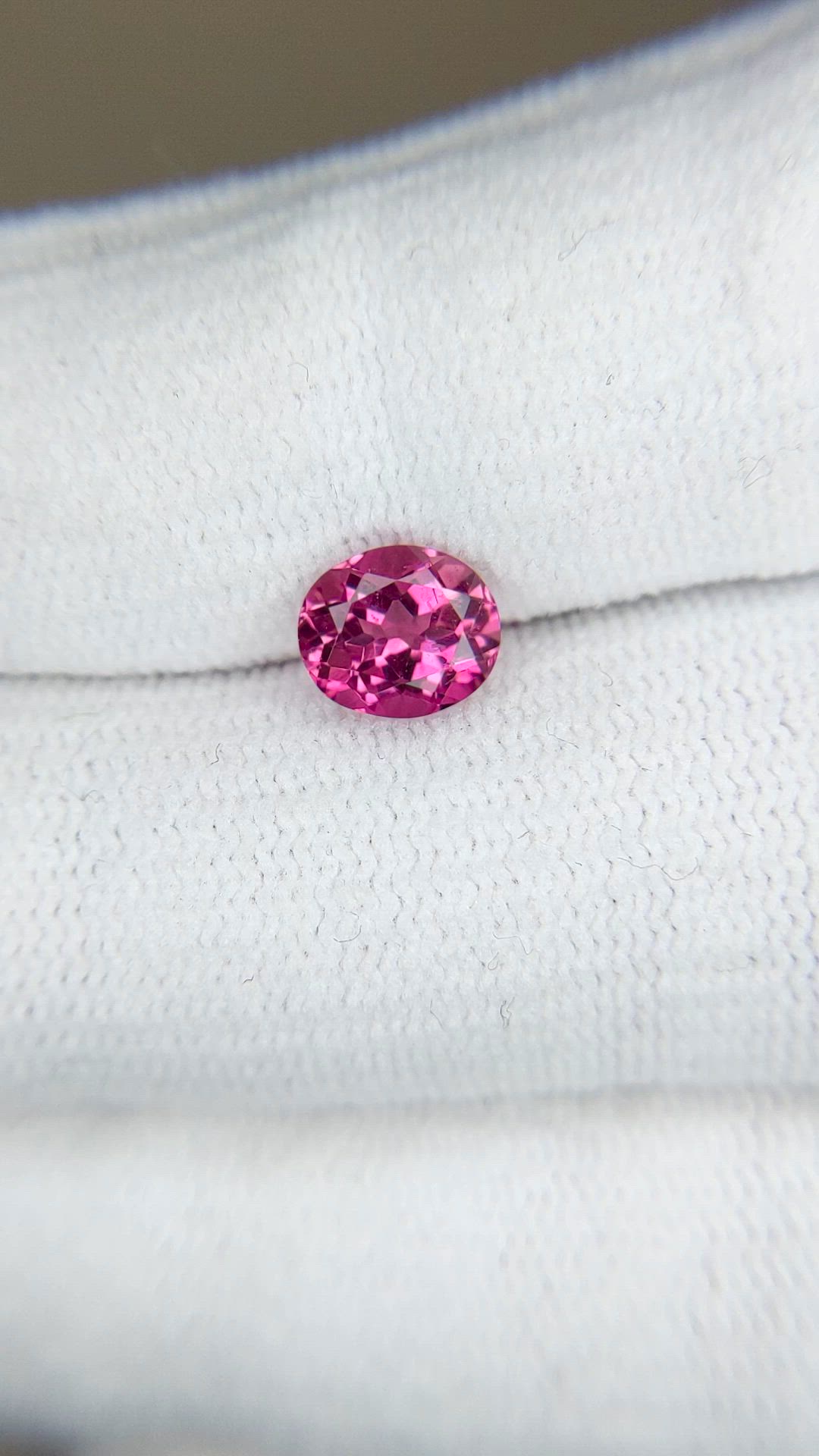 1.26 Ct. Pink Tourmaline from Mozambique Size Video