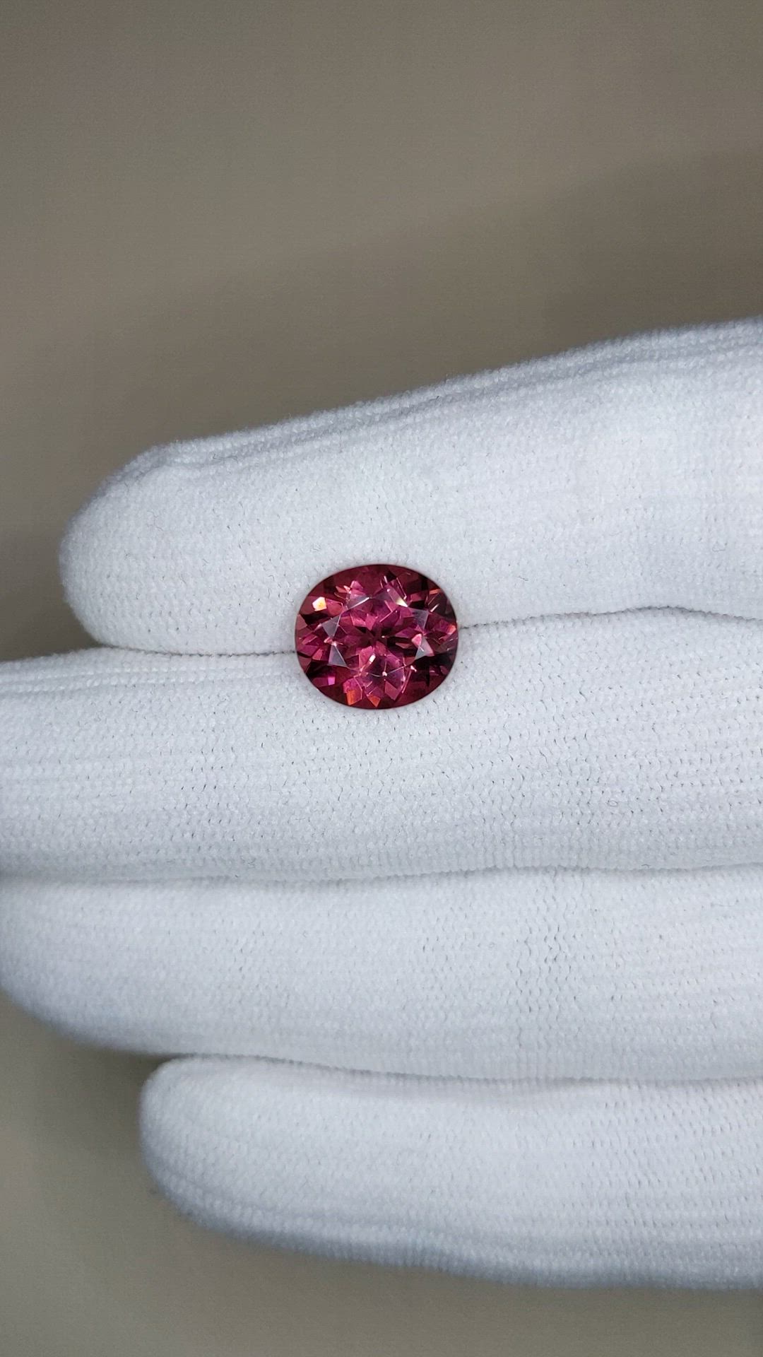 4.01 Ct. Pink Tourmaline from Mozambique Size Video