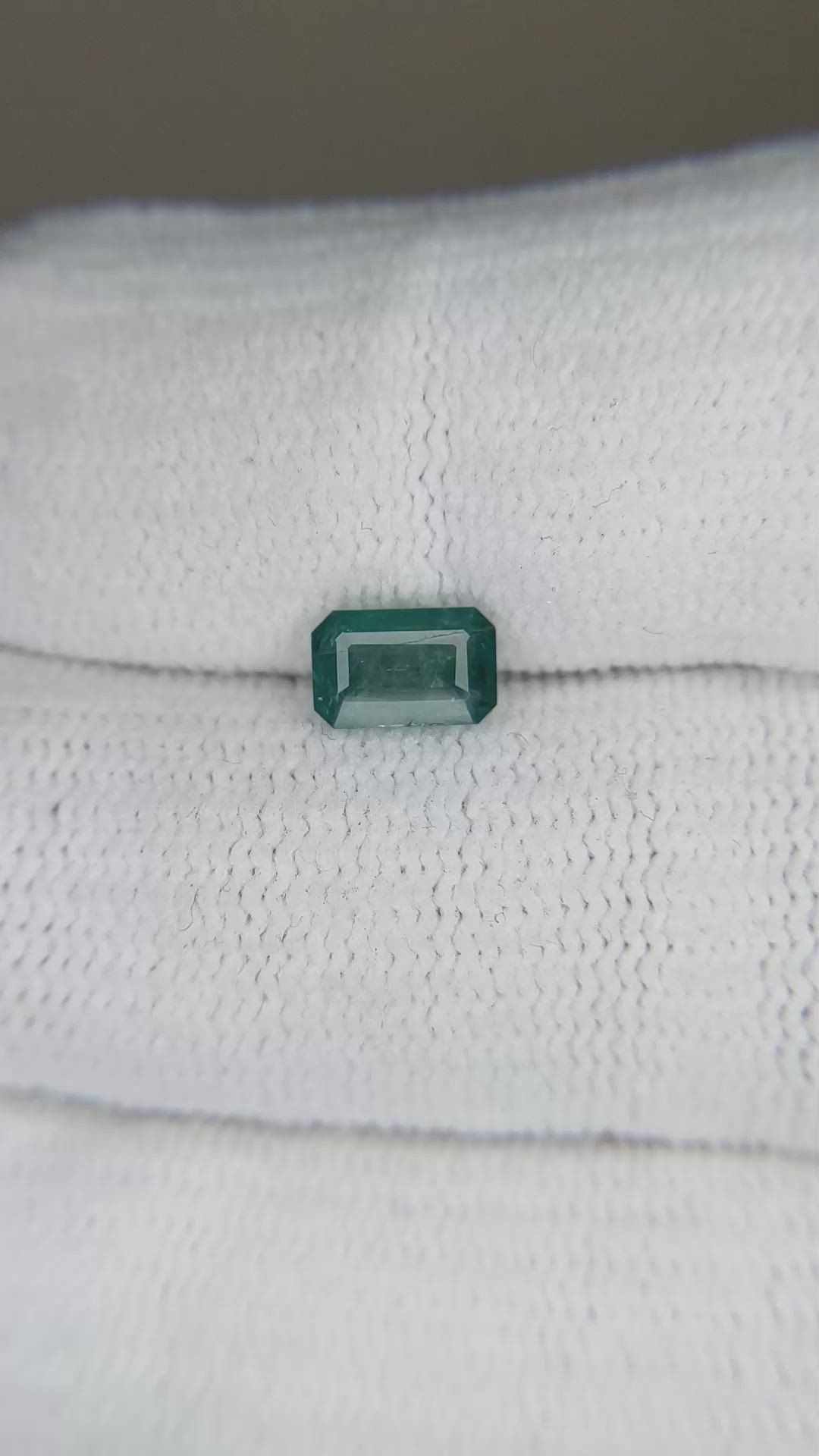 0.82 Ct. Green Grandidierite from Madagascar Size Video