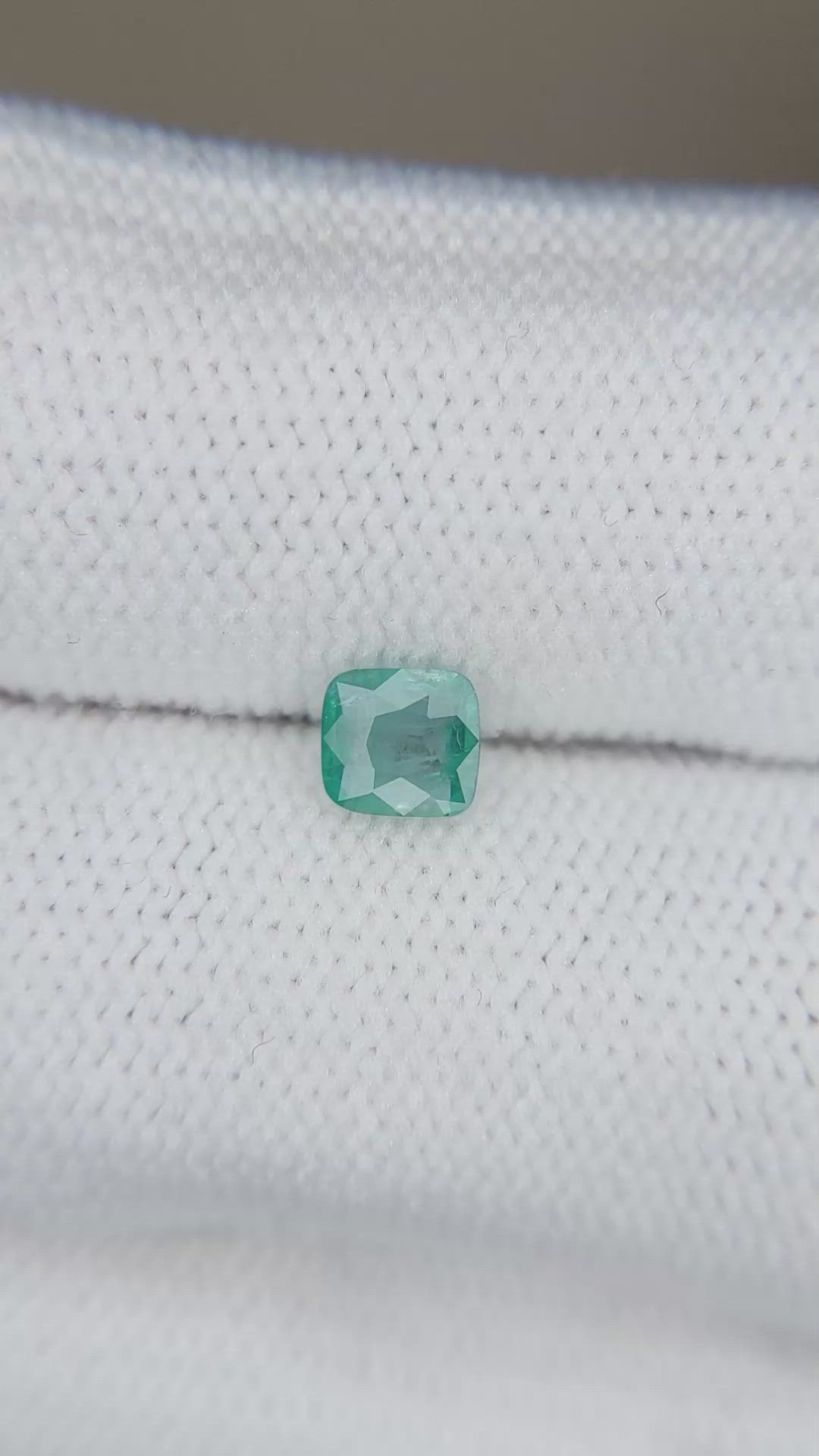 0.35 Ct. Green Grandidierite from Madagascar Size Video